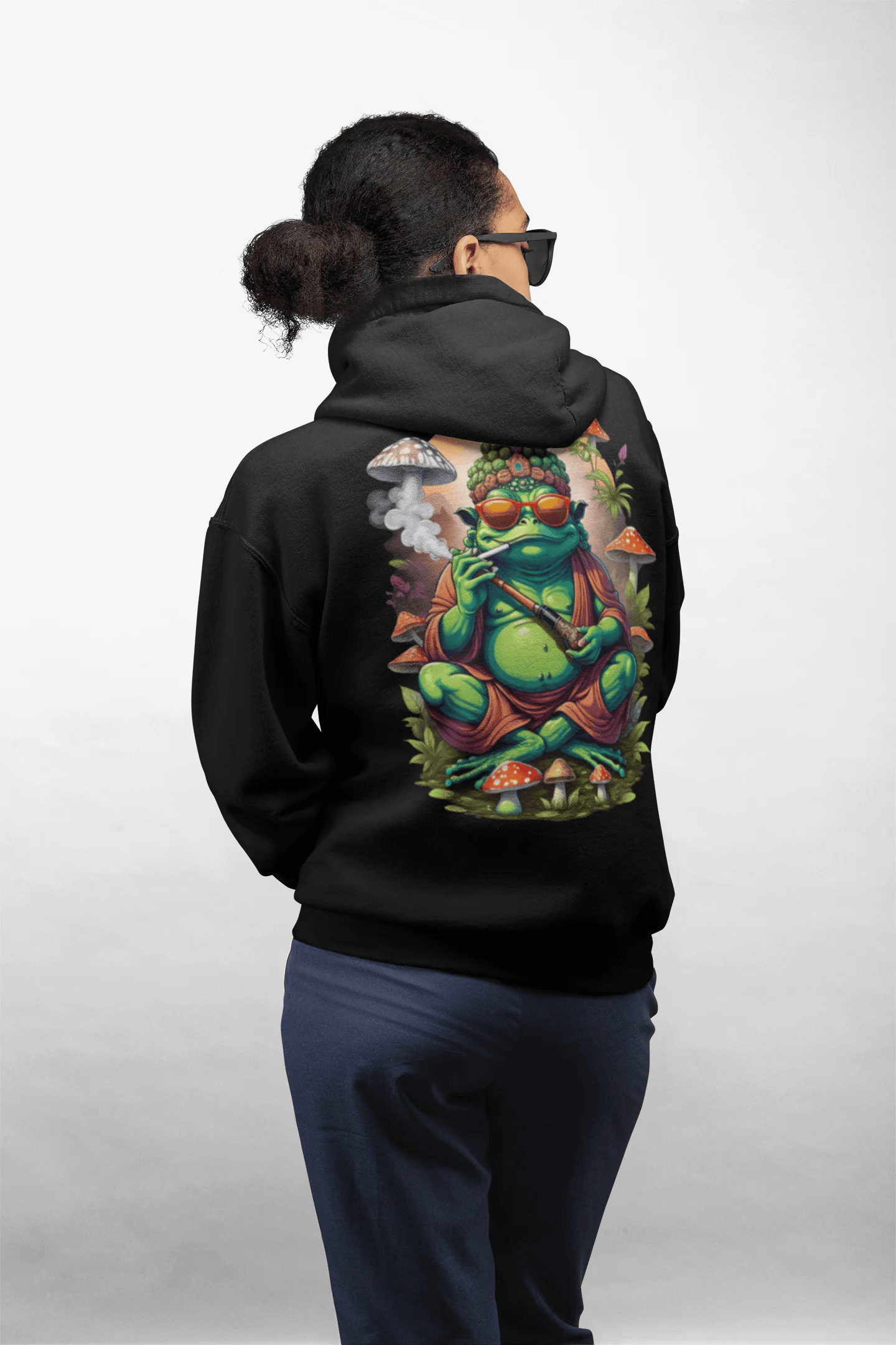 Psychedelic Hoodie | Trippy Frog