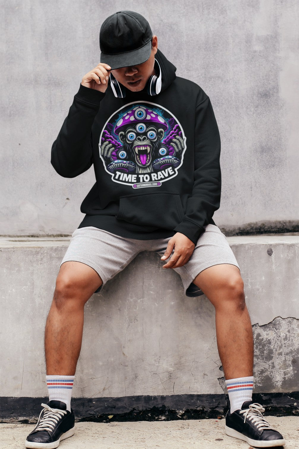 Acid Outfit sweatshirt for rave and festival wear