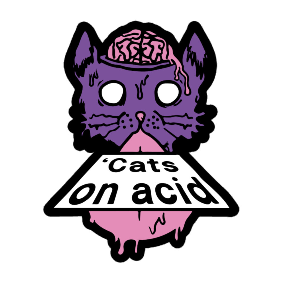 Acid Sticker from catsondrugs.com