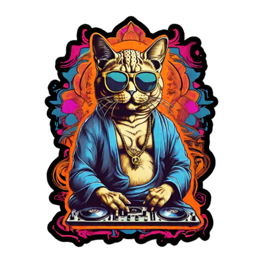 Buddha Sticker from catsondrugs.com