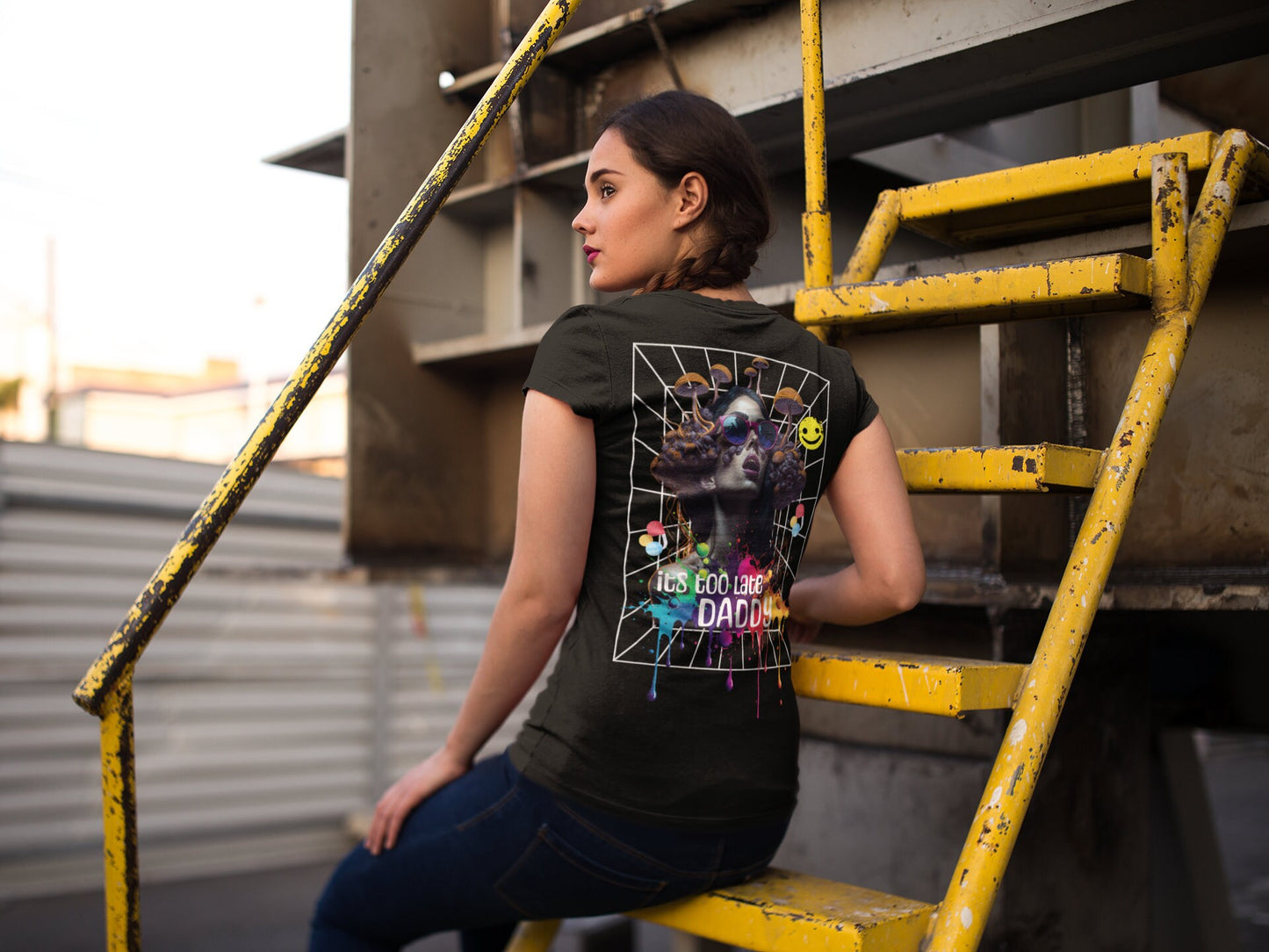 Camiseta Techno Mujer con diseΓ±o minimalista y moderno
