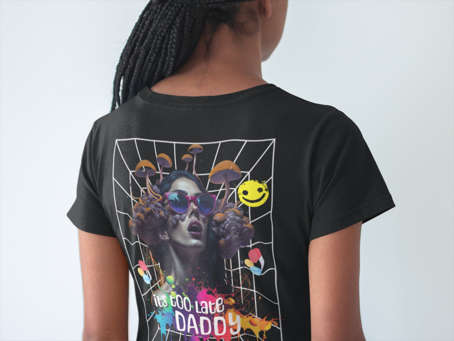 Camiseta Techno Mujer con estilo urbano para la escena rave