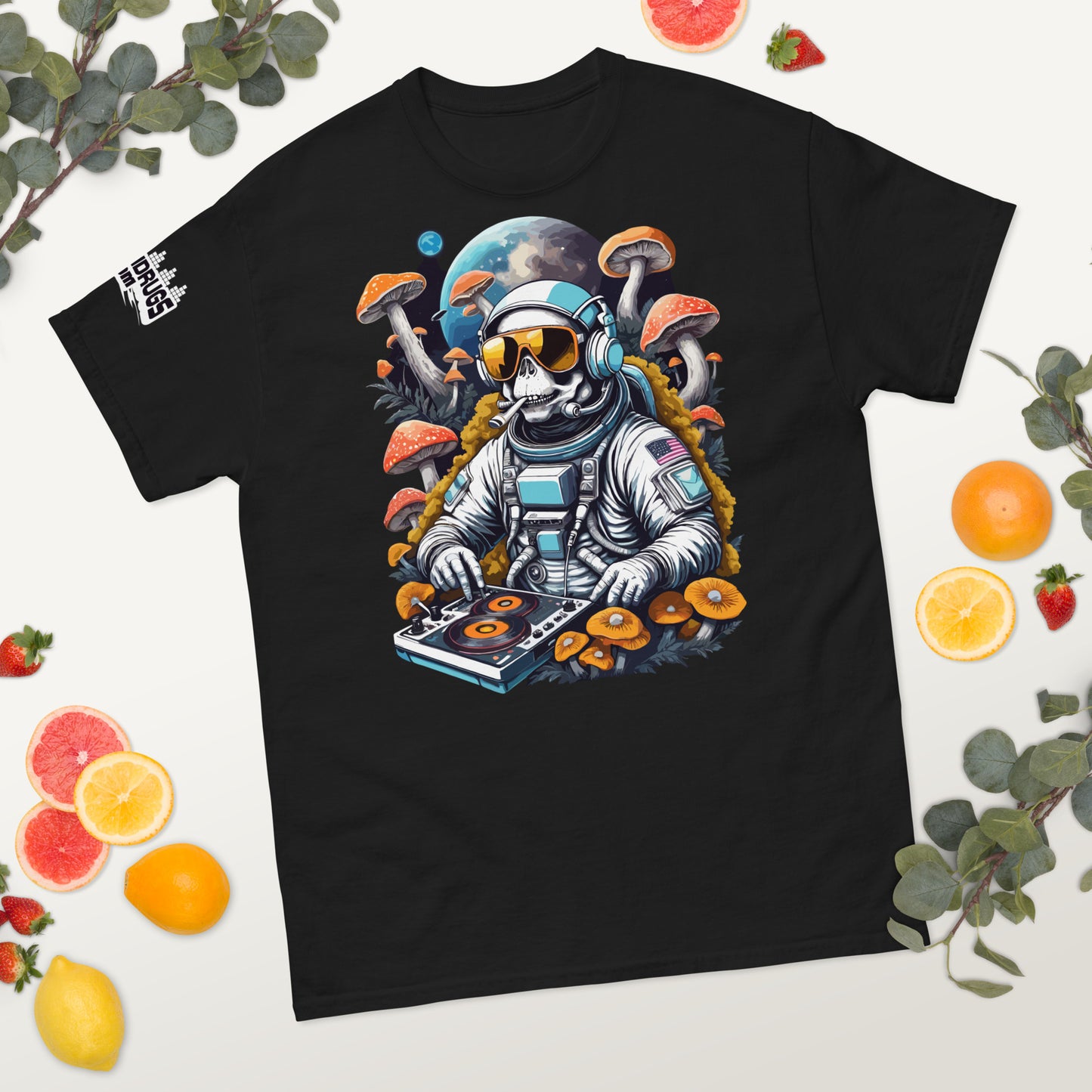 Colorful Astronaut Graphic Tee β Festival Ready DJ Fashion