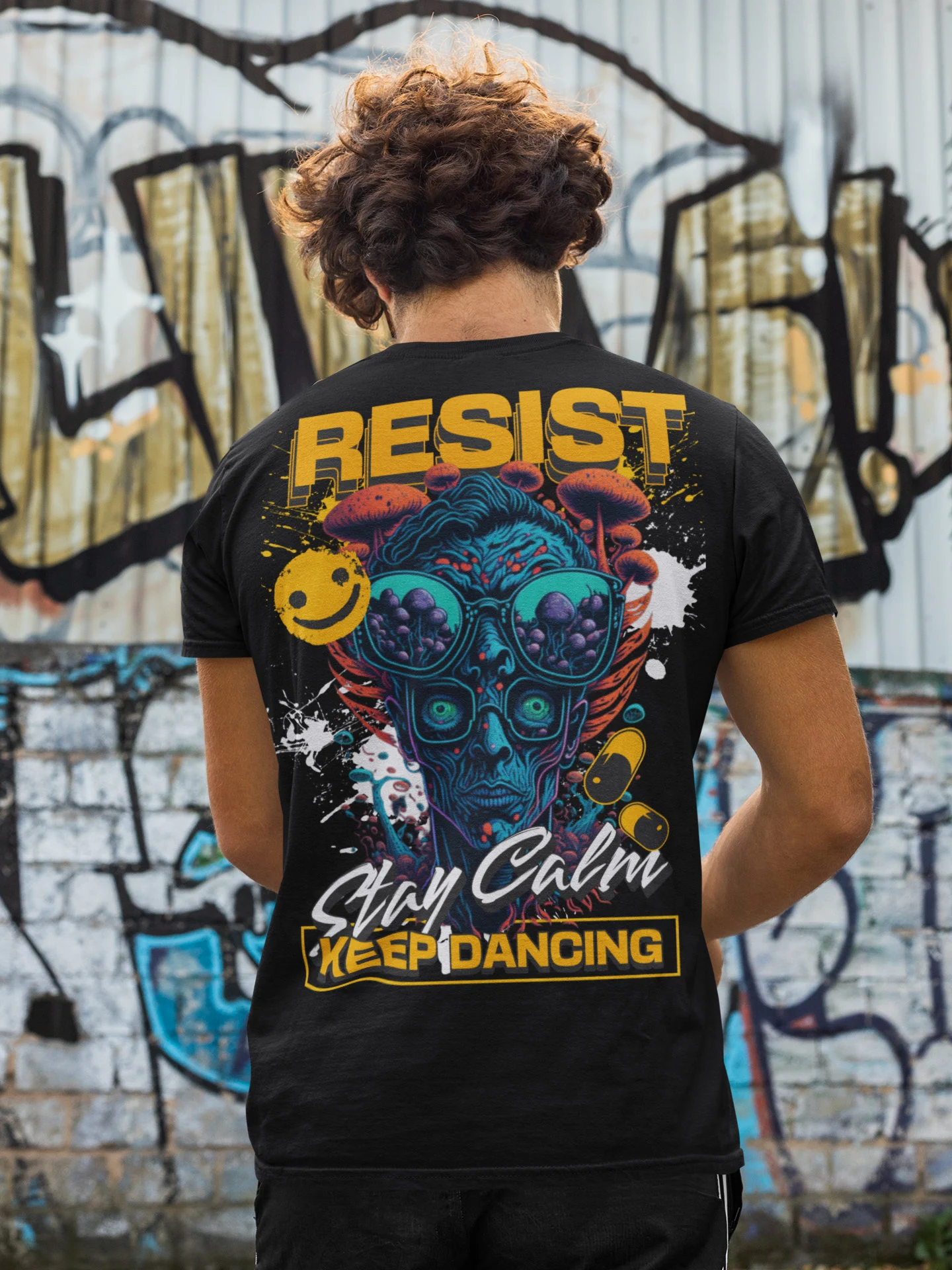 DJ Wear Graphic Tee for Techno and House DJs