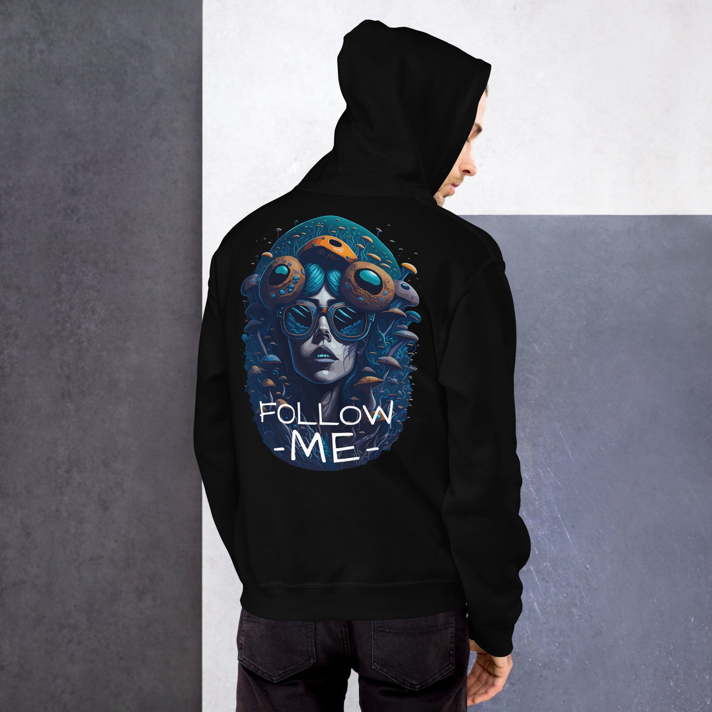 Techno Hoodie | Follow Me Organism
