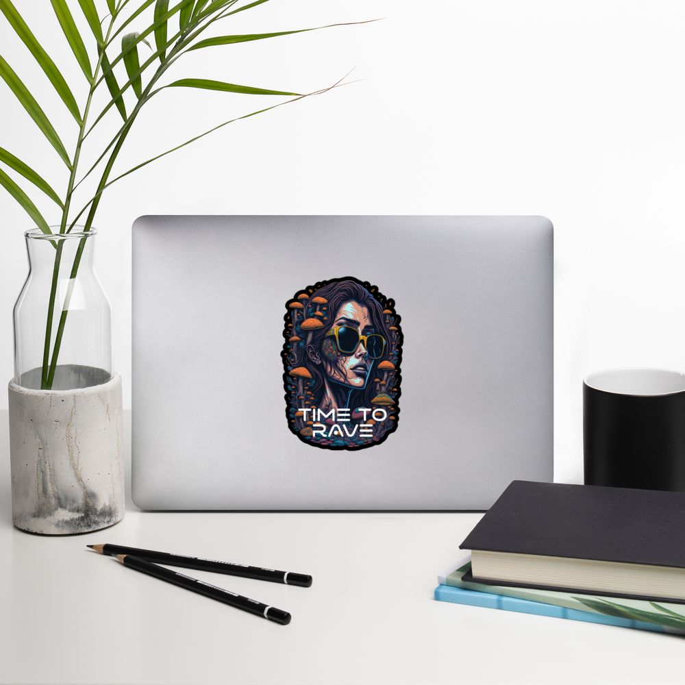 FESTIVAL DJ STICKER from catsondrugs.com