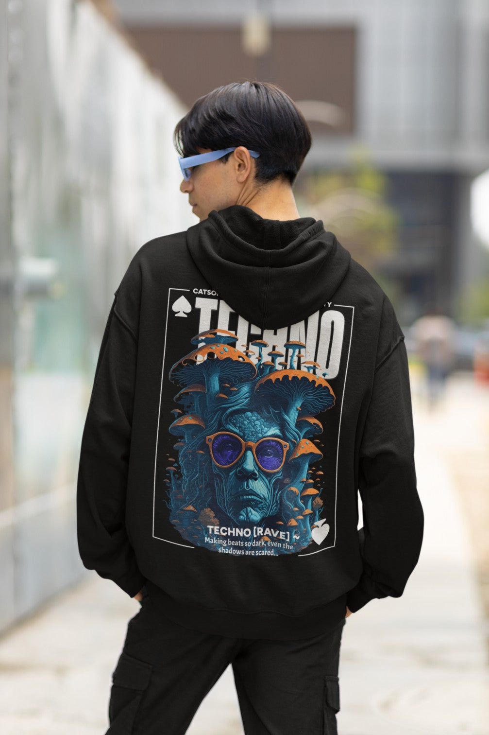 Festival Techno Hoodies from Catsondrugs.com