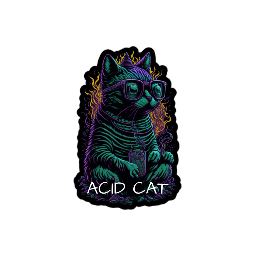 Funny Underground Sticker from Catsondrugs.com