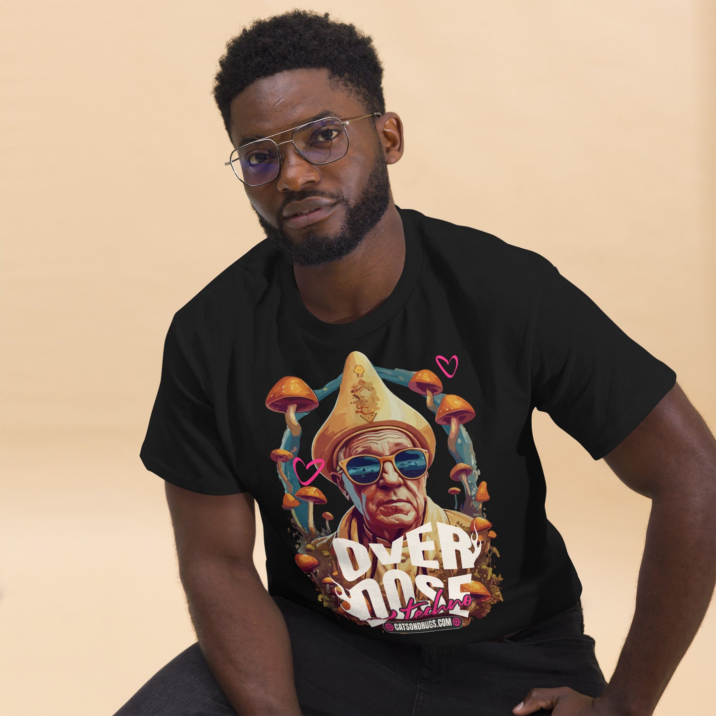 Overdose Organism branded trance fashion tee