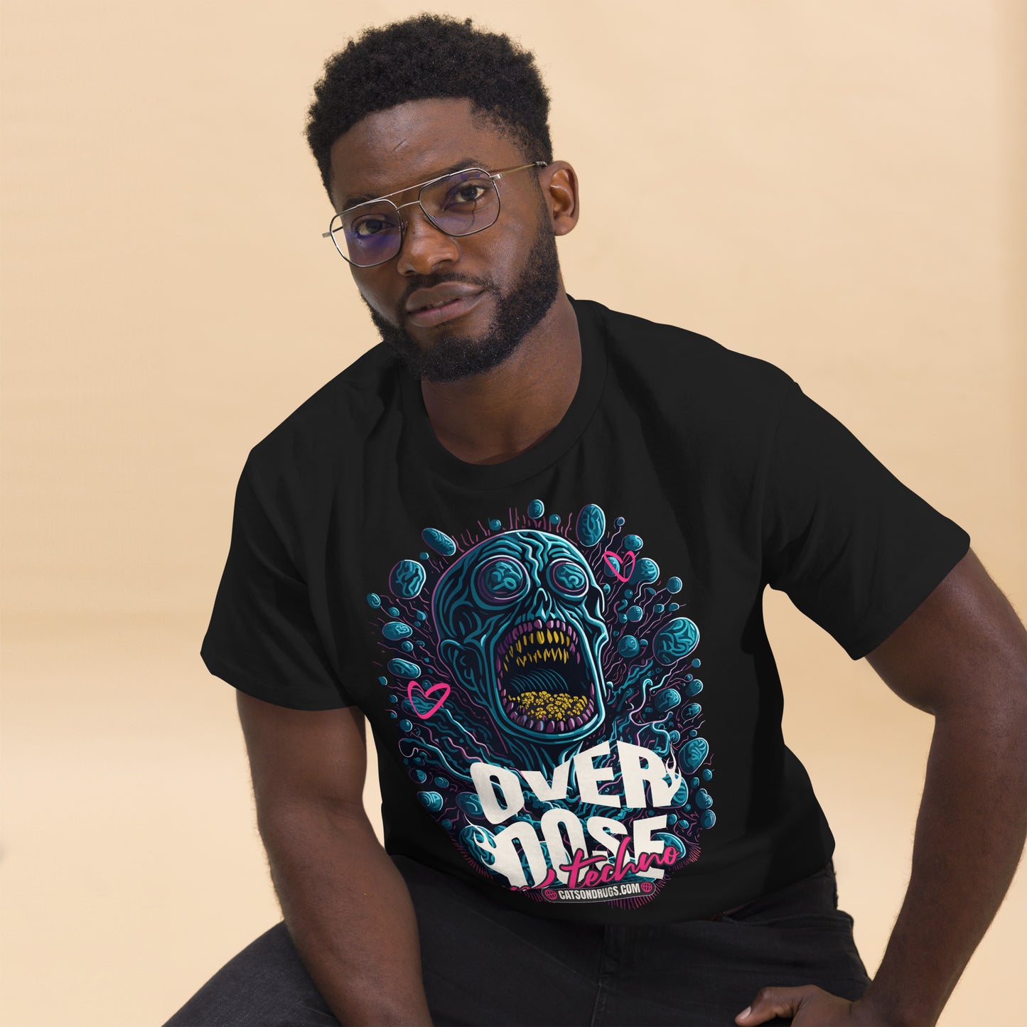 Overdose Organism festival tee design