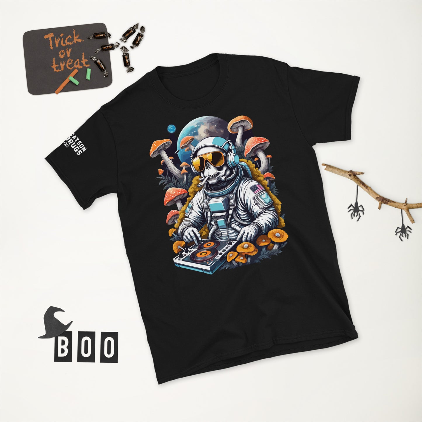 Psychedelic Astronaut Shirt from catsondrugs.com