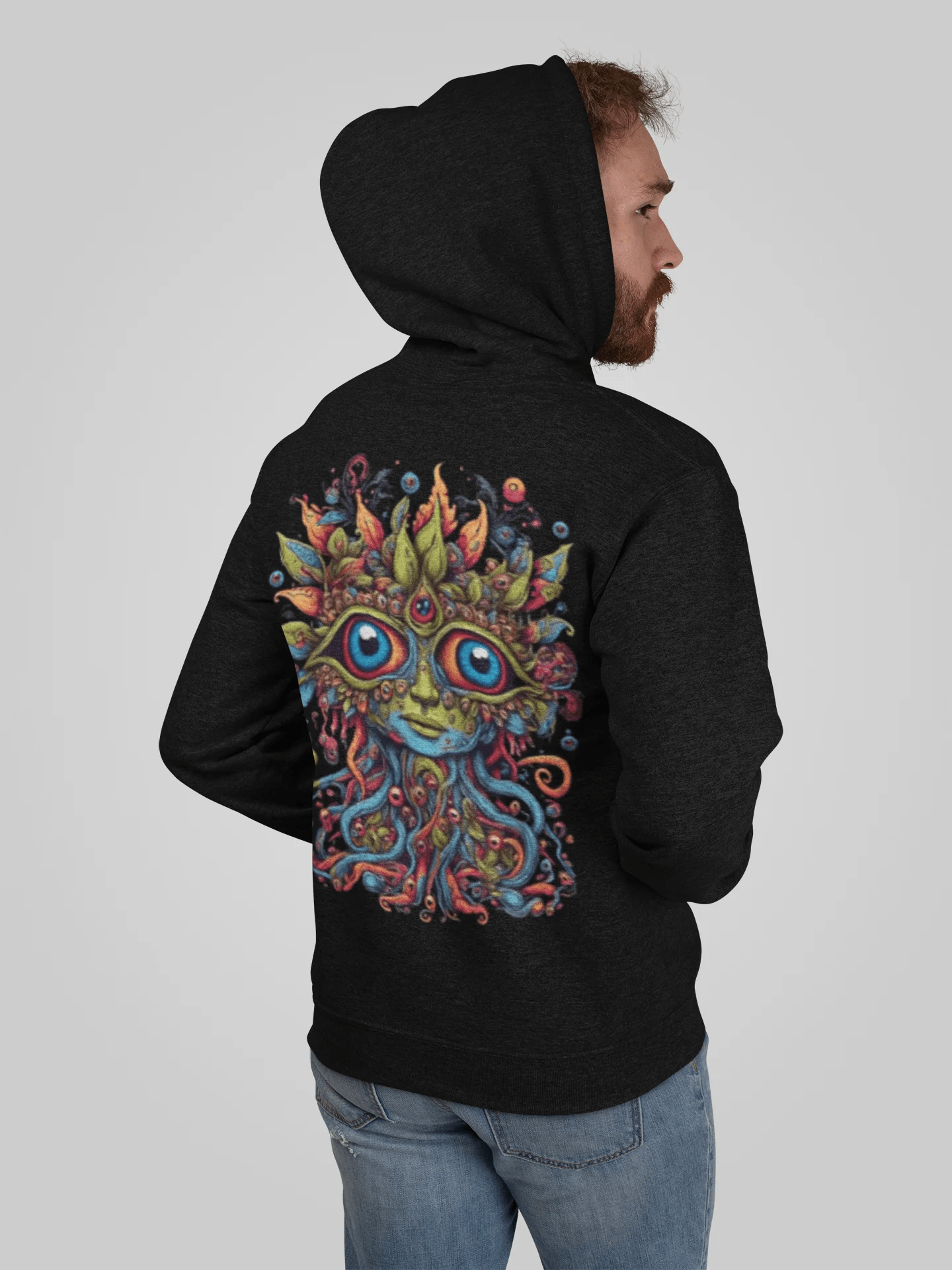 Psychedelic Hoodie | Psychedelic Eye Plant