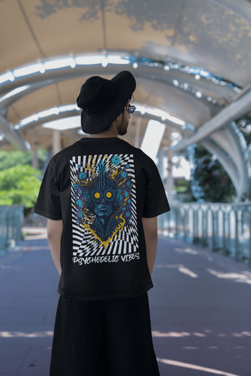 Psychedelic Fashion Vibes from catsondrugs.com
