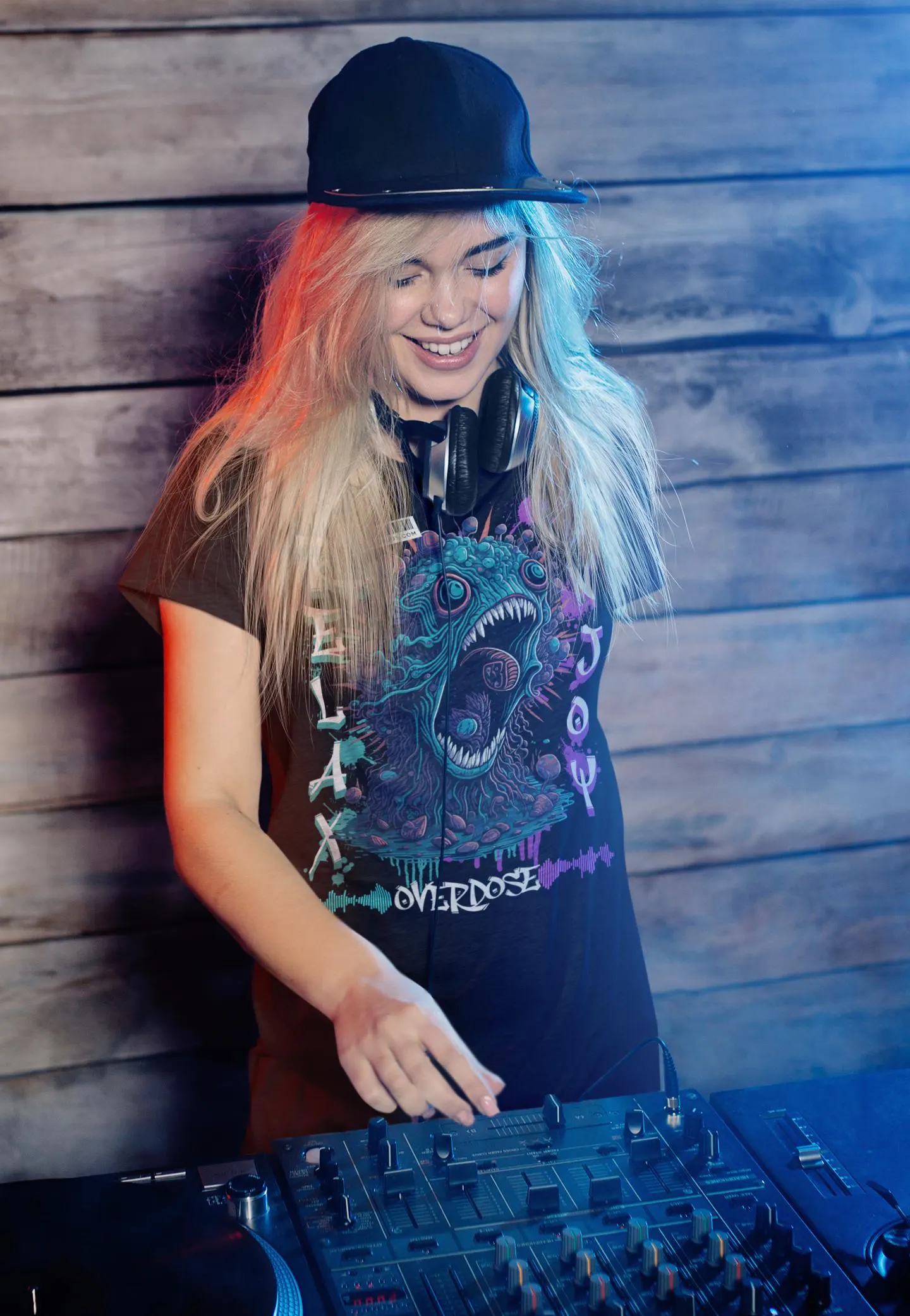 Psychedelic Festival T-Shirt cotton tee