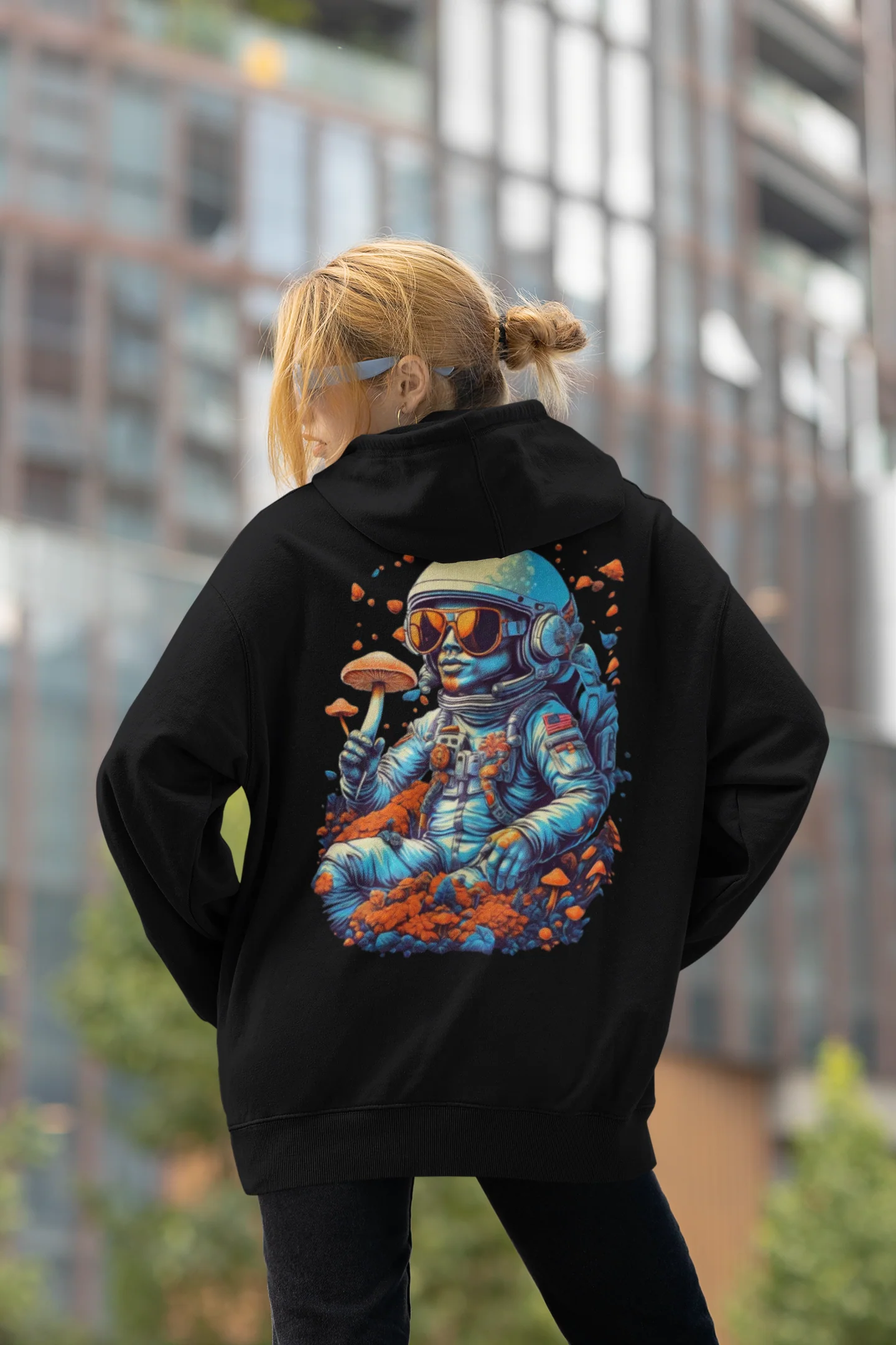 Psychedelic Hoodie | Psychedelic DJ Astronaut