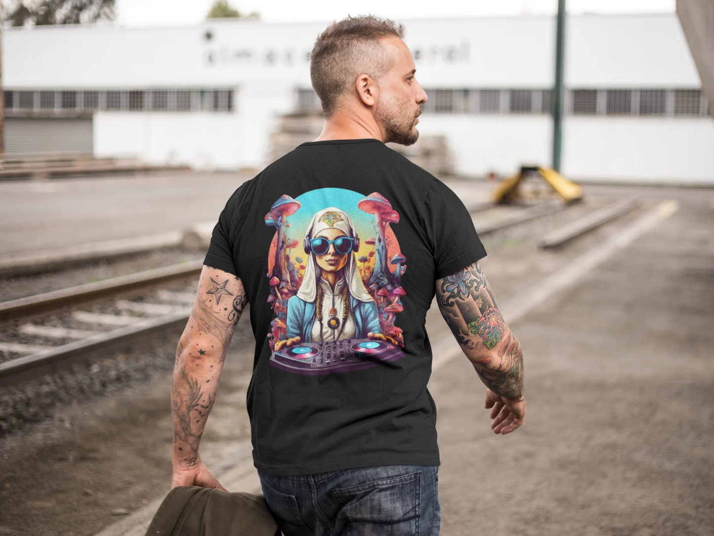Ropa Psicodélica | Camiseta Psychedelic Nun