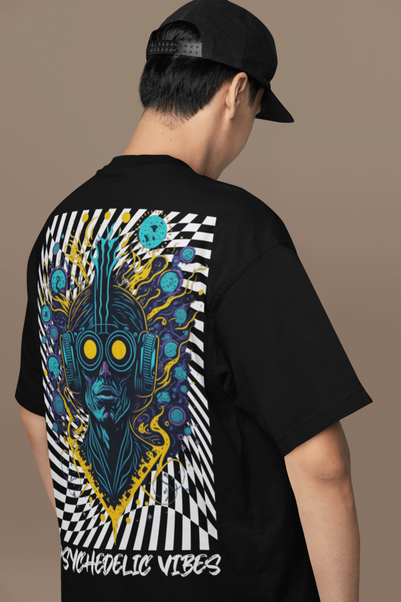 Psychedelic Outfit Vibes from catsondrugs.com