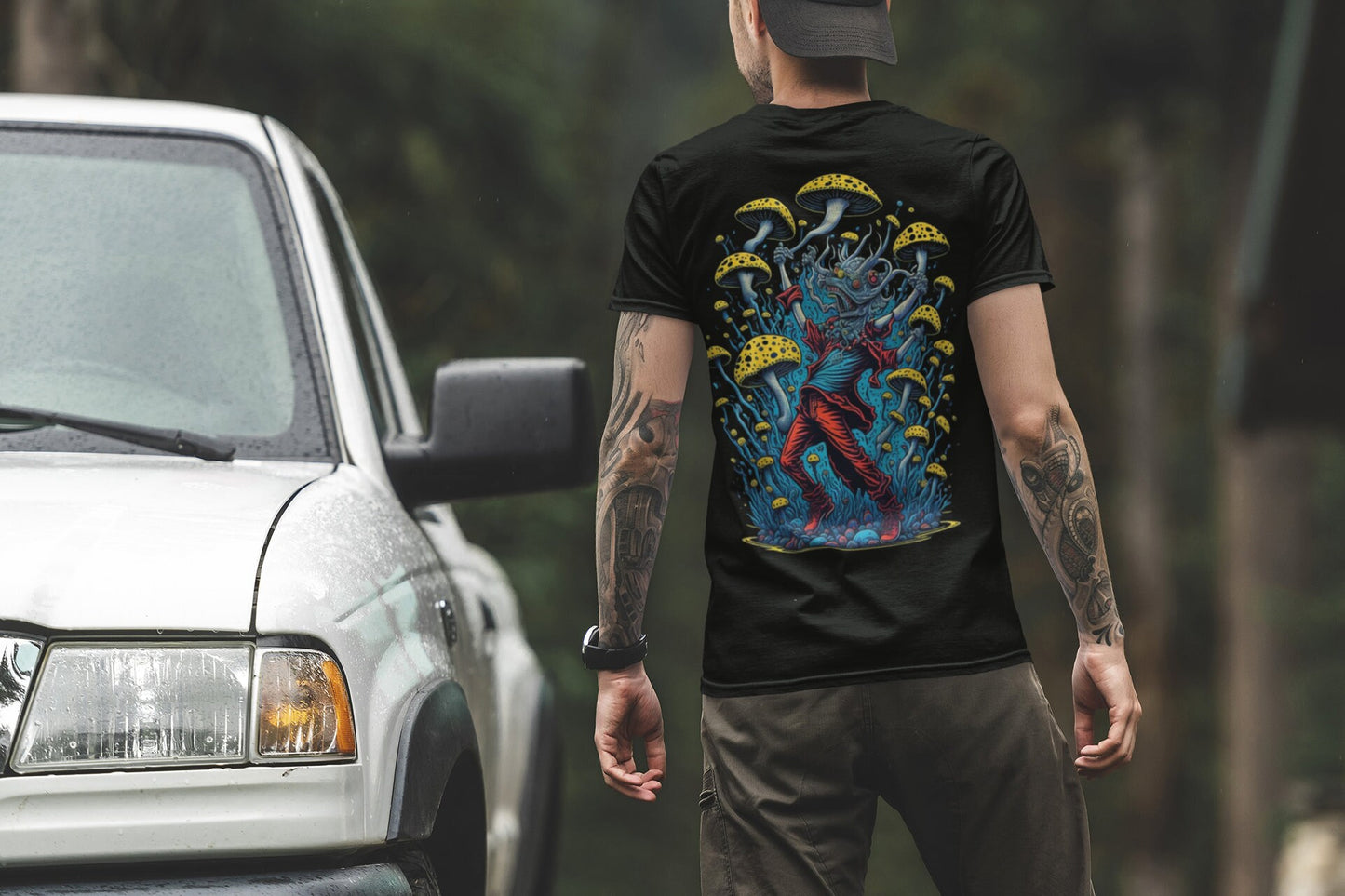Psychedelic Party Shirt – Kleidung für elektronische Musik Festivals