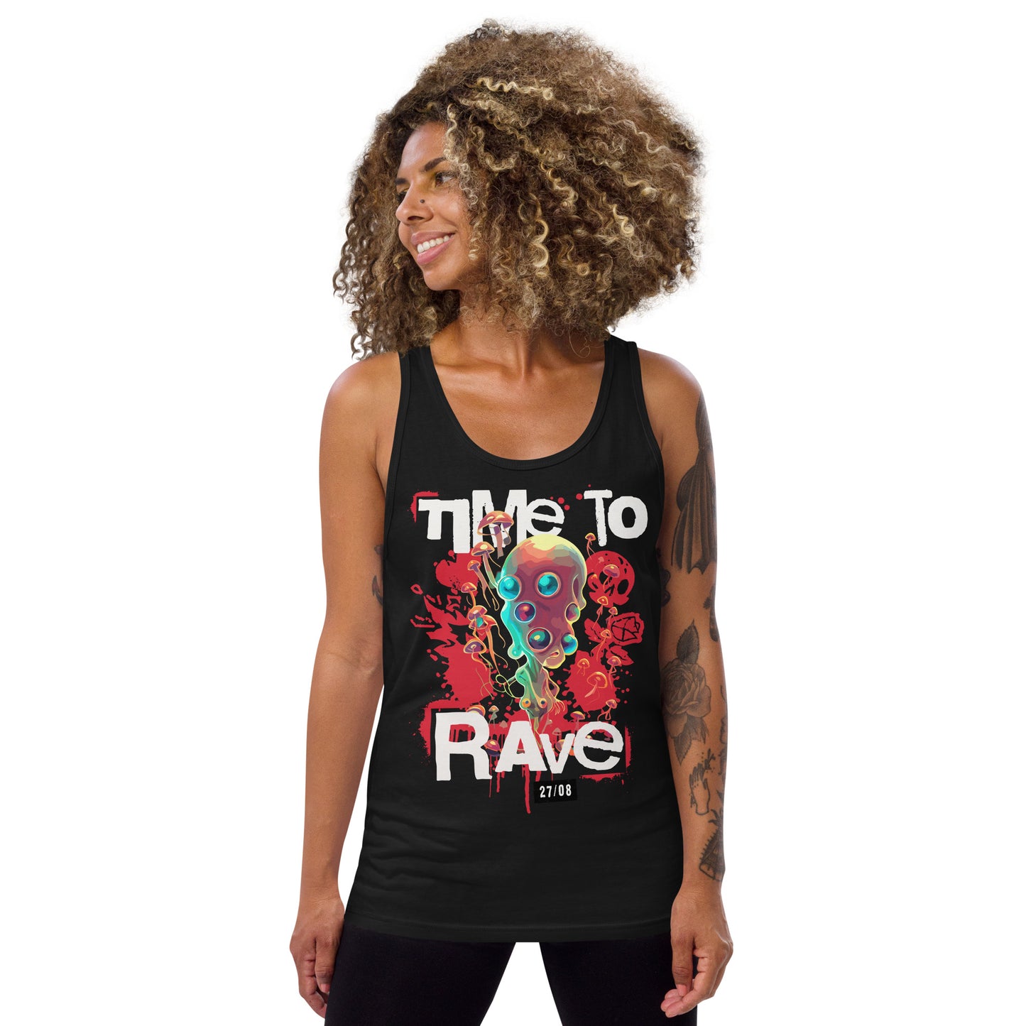 Psychedelic Rave Tank Top from catsondrugs.com