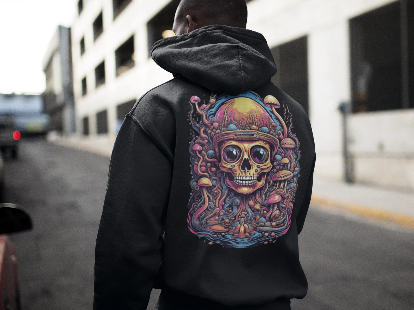 Psychedelic Hoodie | Psychedelic Skull