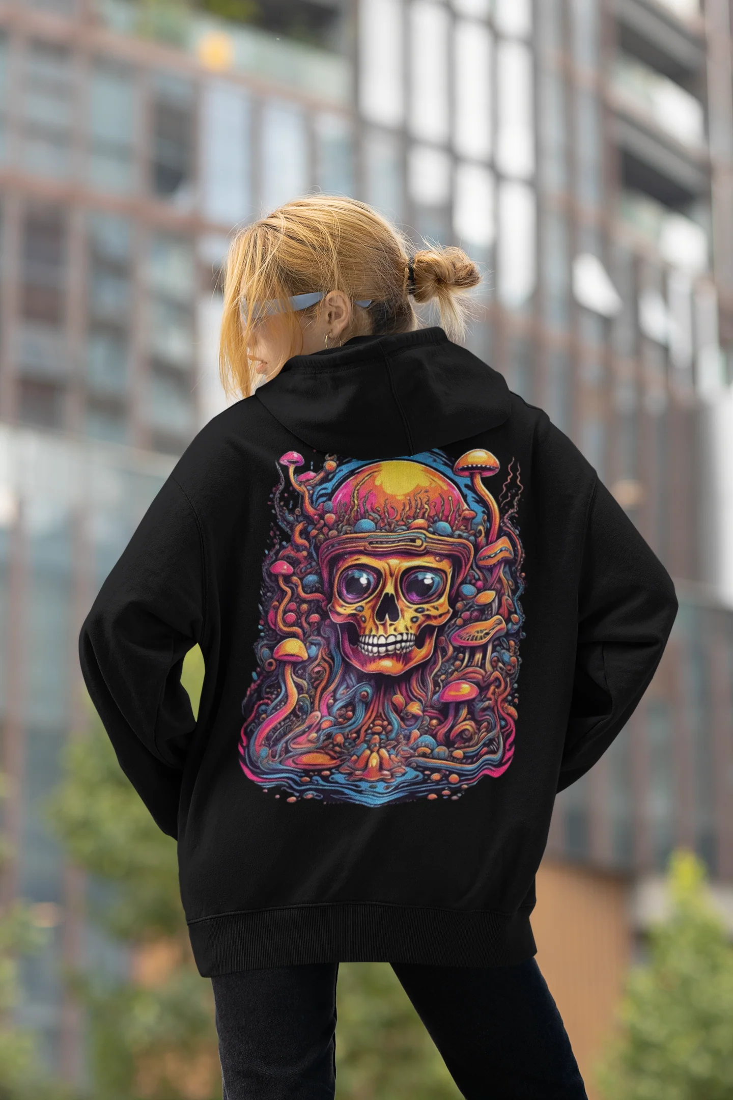 Psychedelic Hoodie | Psychedelic Skull