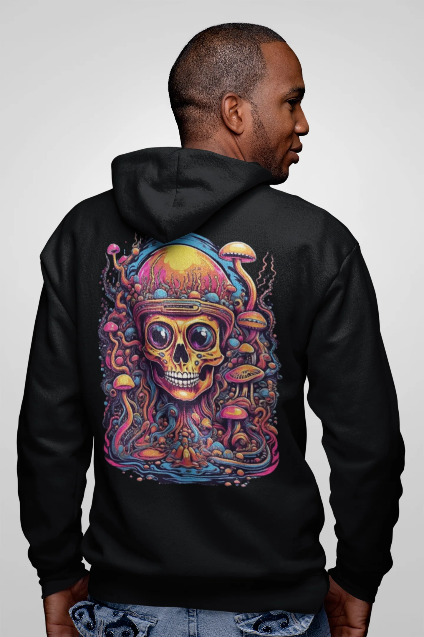 Psychedelic Hoodie | Psychedelic Skull