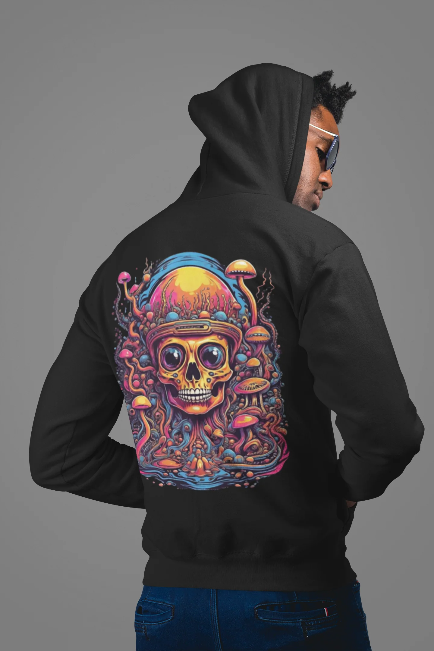 Psychedelic Hoodie | Psychedelic Skull