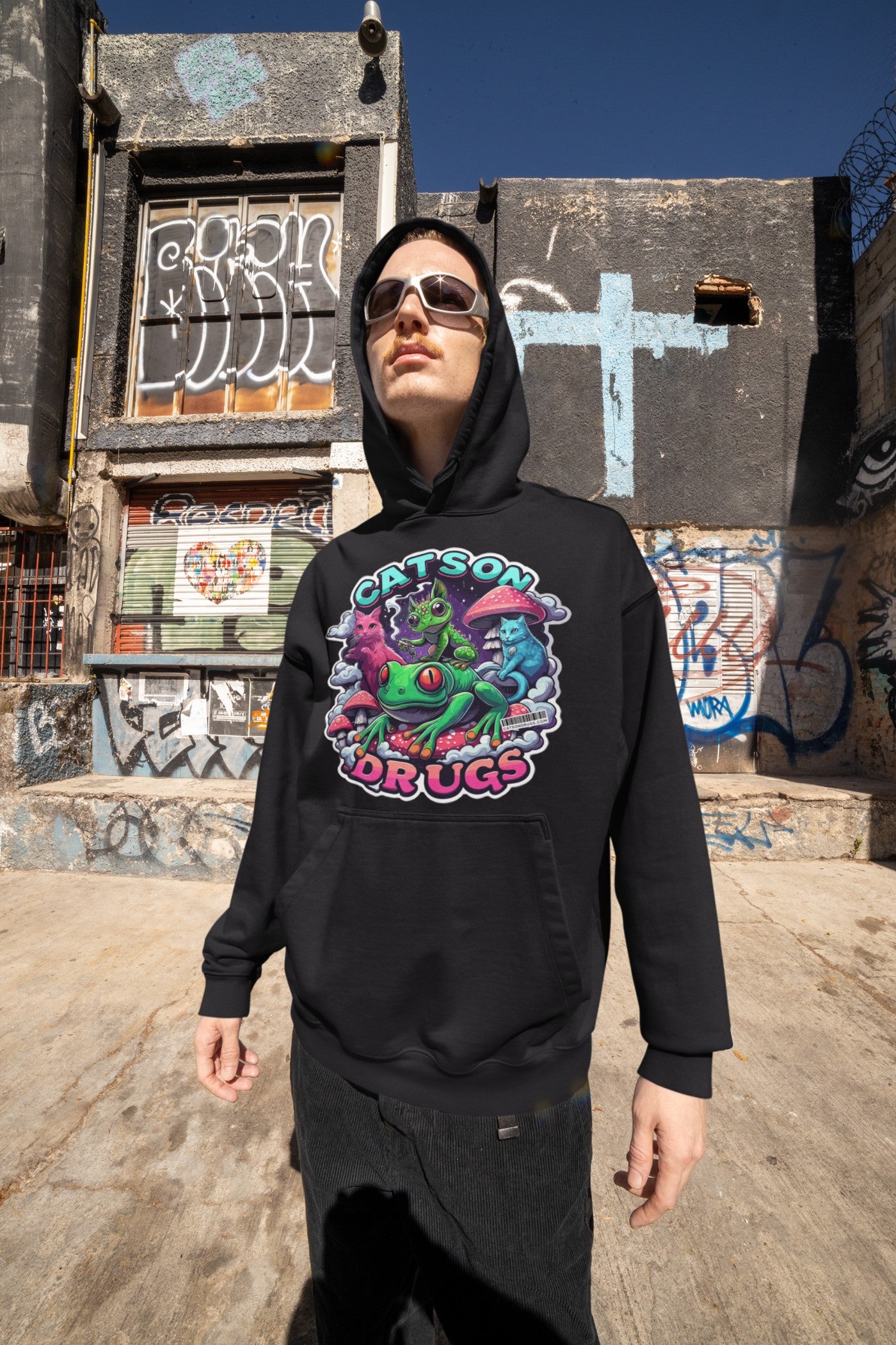 Psychedelic Streetwear Fashion top