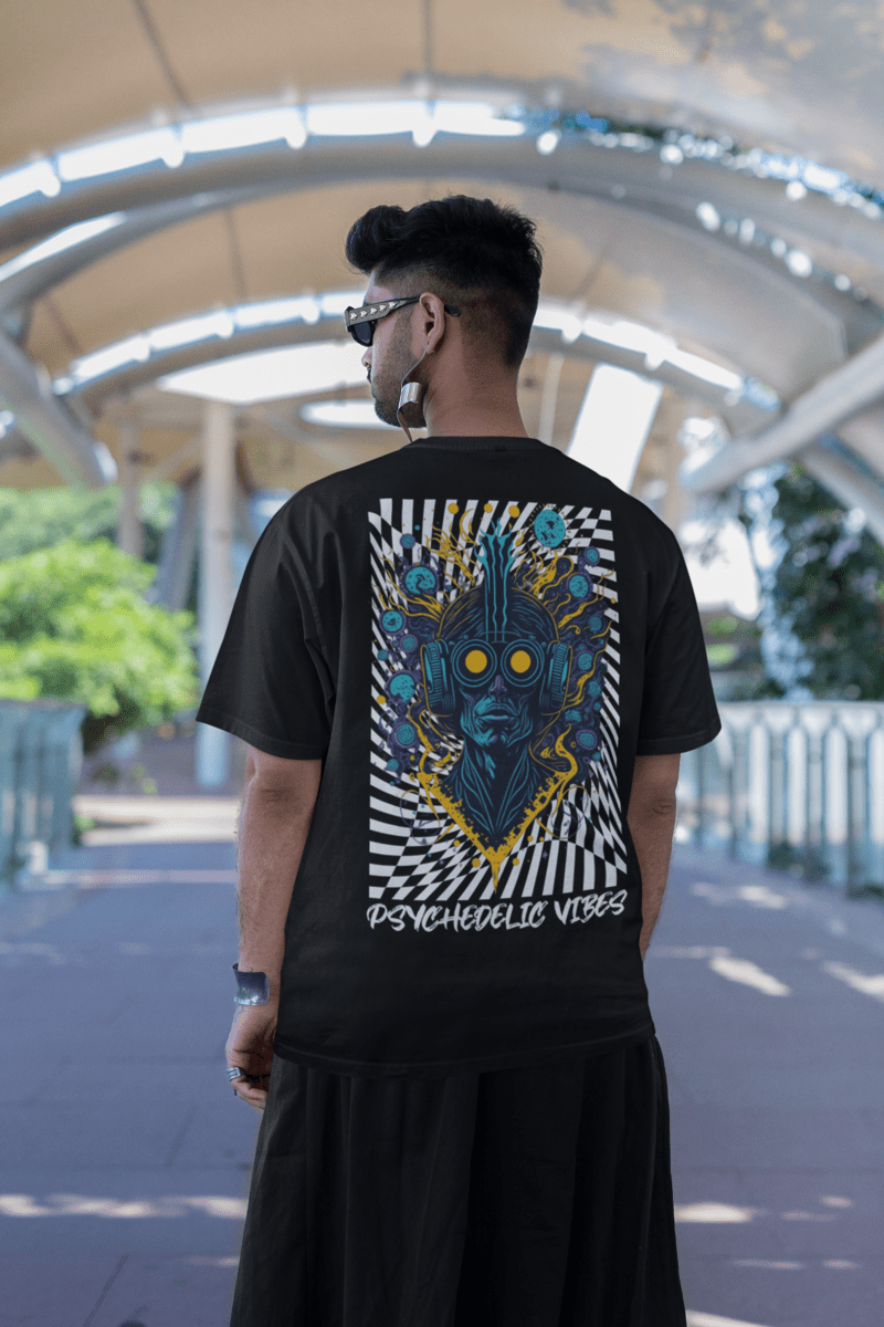 Psychedelic T-Shirt Vibes from catsondrugs.com