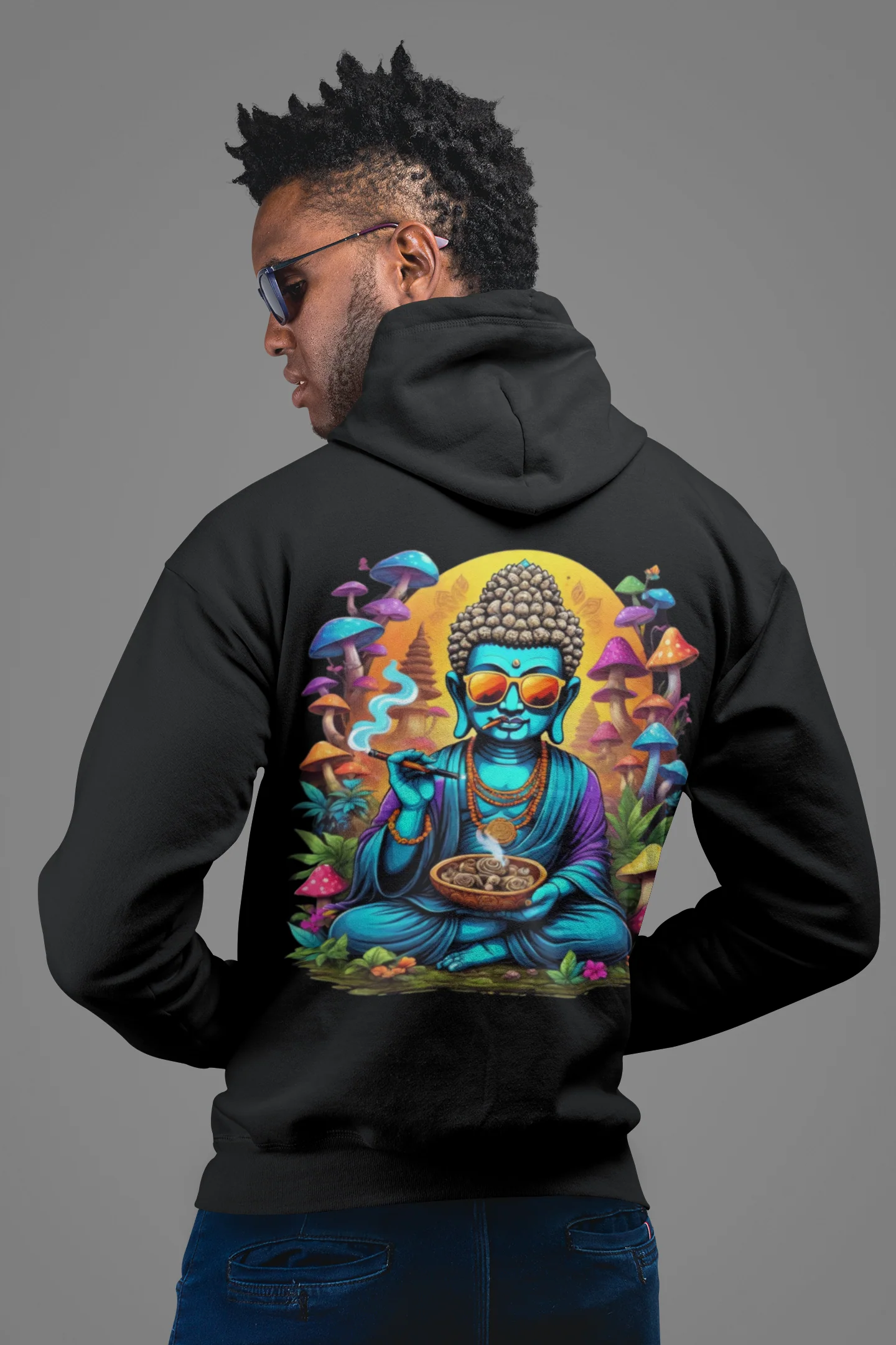 Psychedelic Hoodie | Psychedelic Buddha