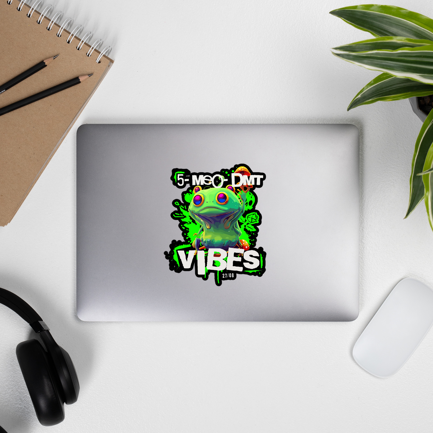Psychedelic Toad Sticker from catsondrugs.com