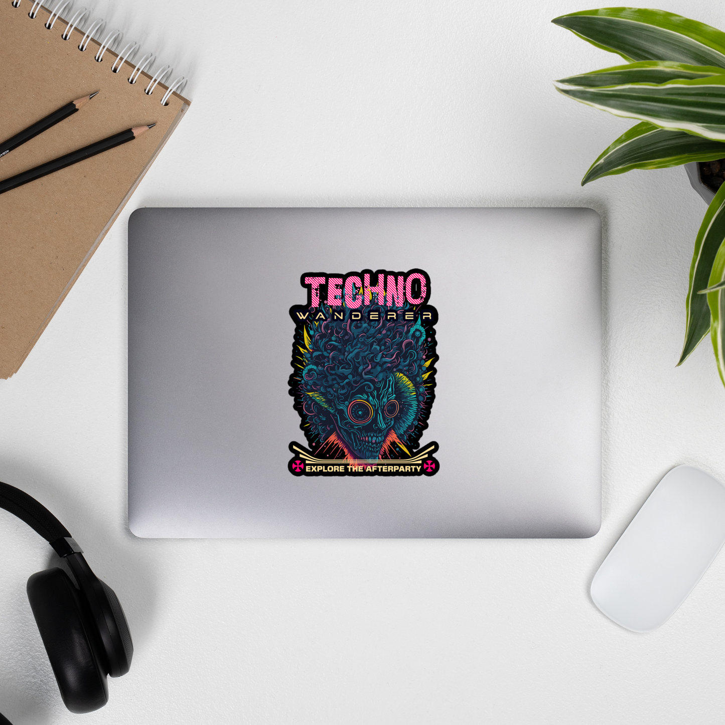 Psychedelic Trance Sticker from catsondrugs.com