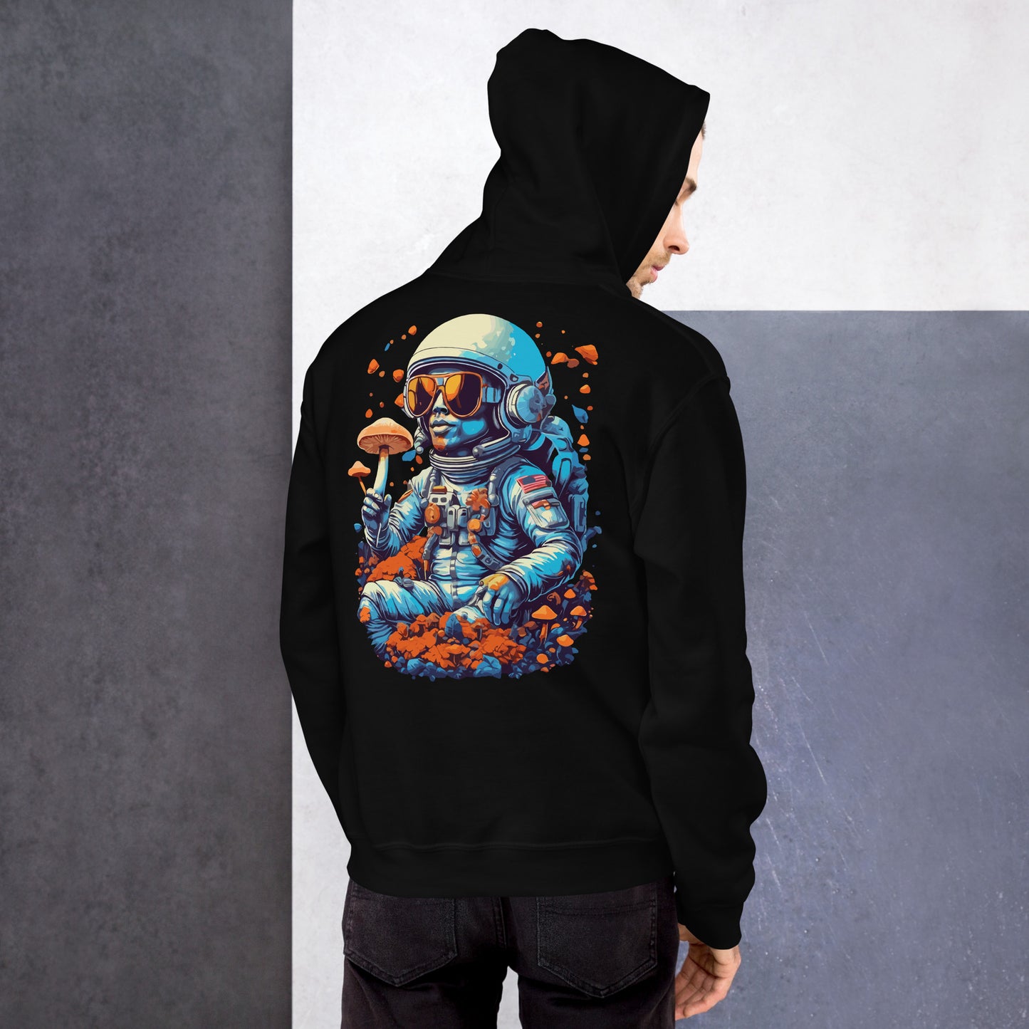 Psychedelic Hoodie | Psychedelic DJ Astronaut