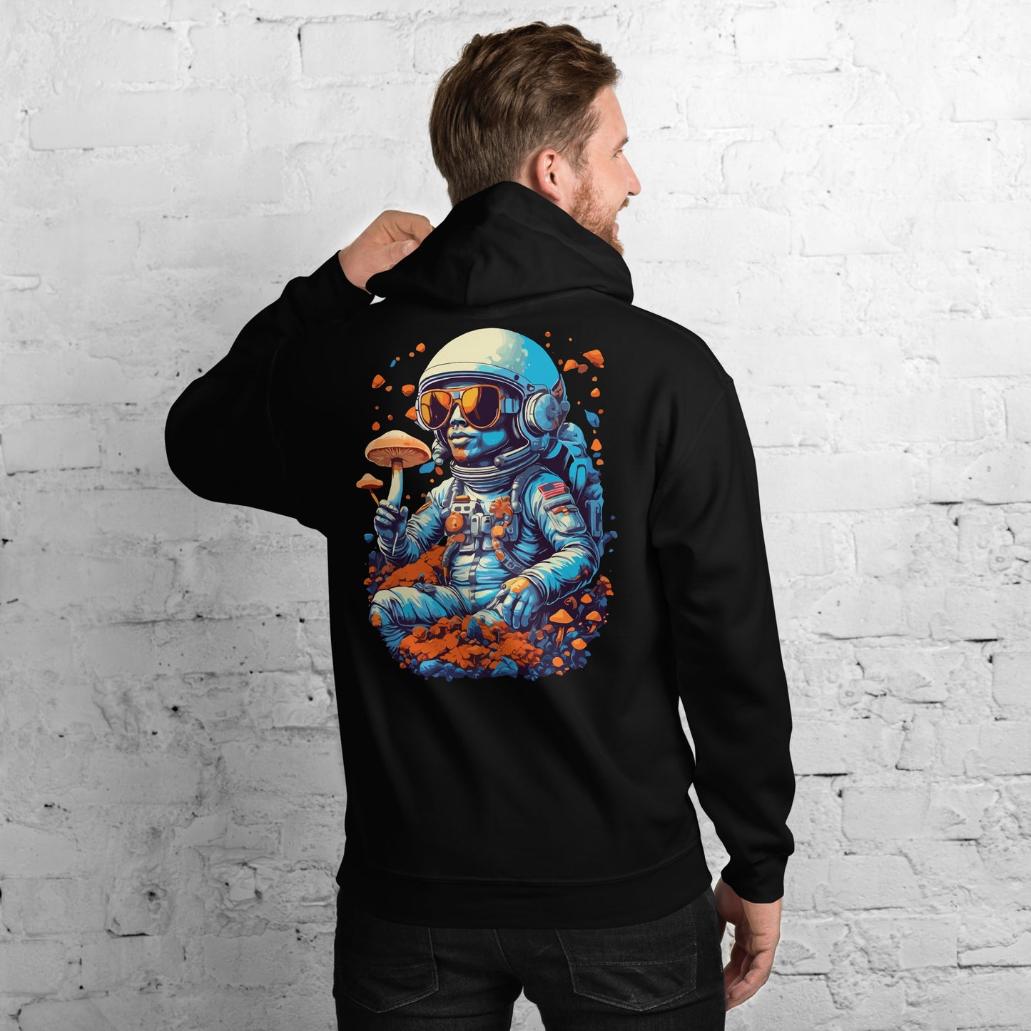 Psychedelic Hoodie | Psychedelic DJ Astronaut