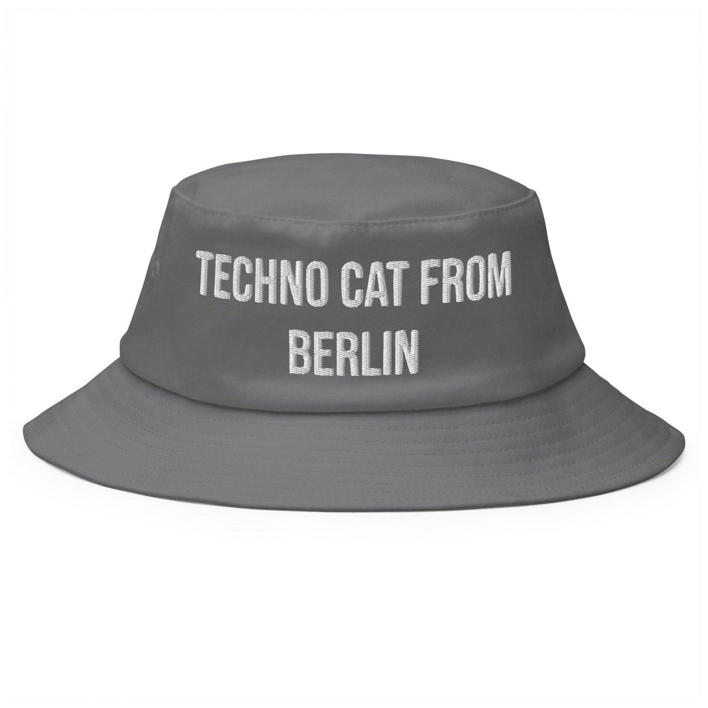 Rave Hat • Techno Cat from Berlin (Bucket) - CATSONDRUGS.COM