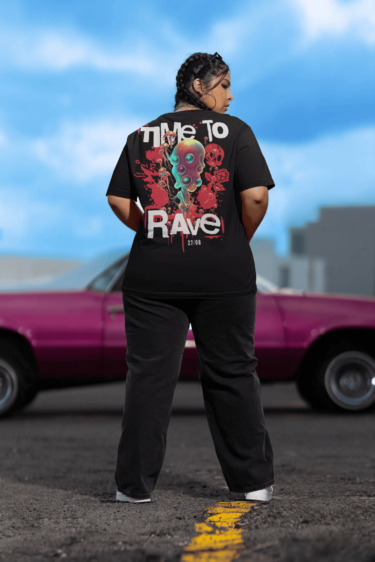 Rave Kleidung Shirt – Time to Rave