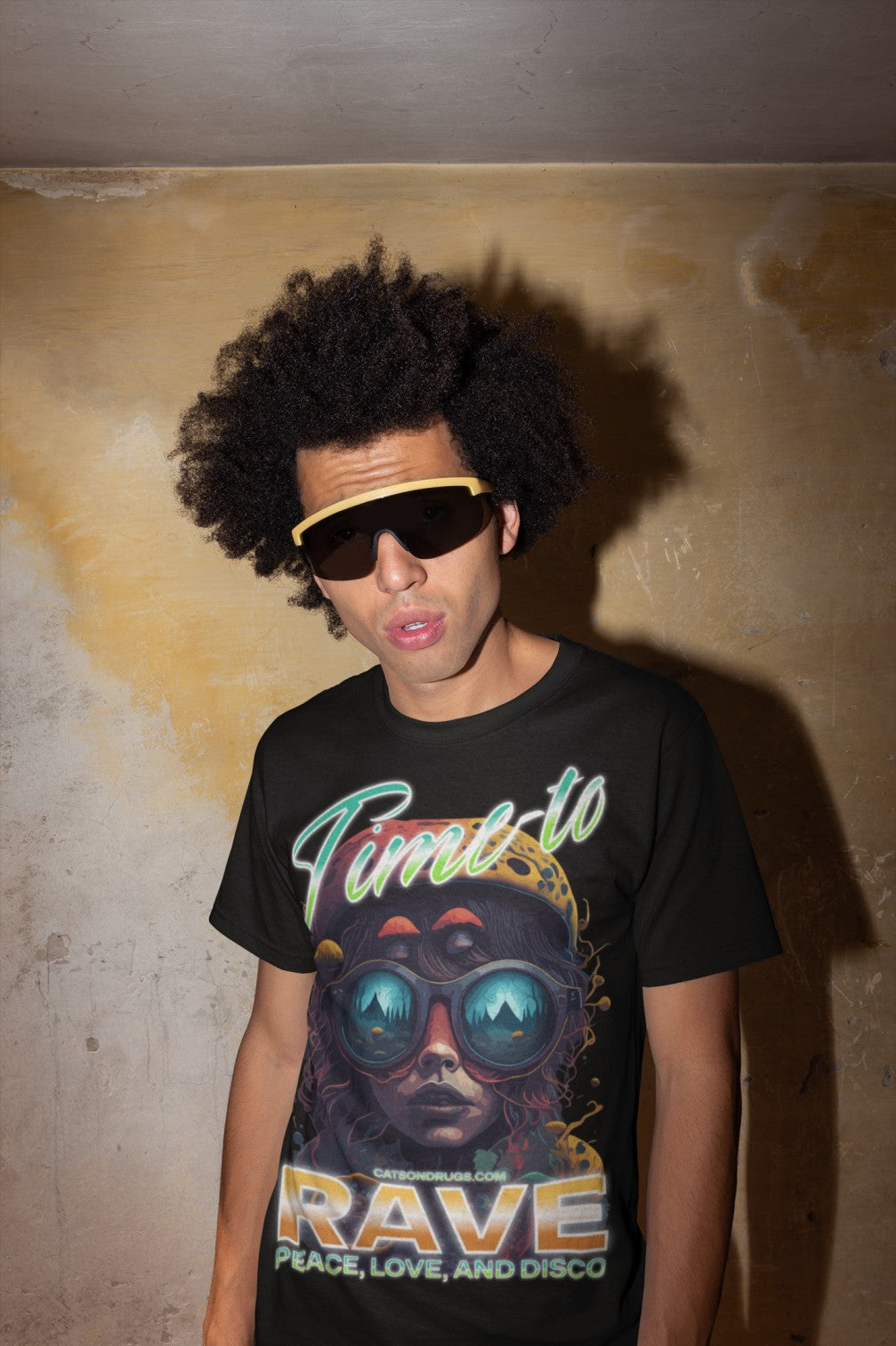 Rave Tee back design