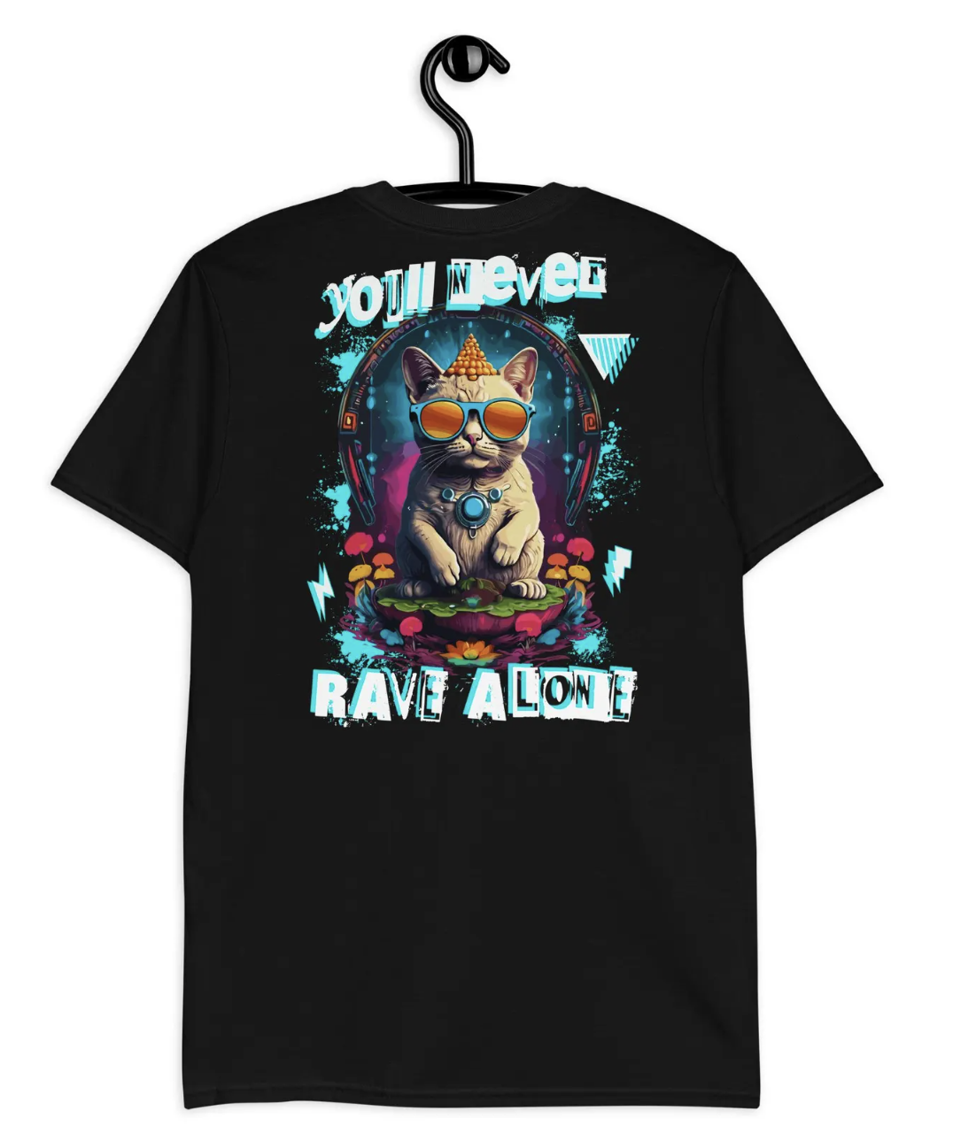 Rave Alone Cat | Rave T-Shirt