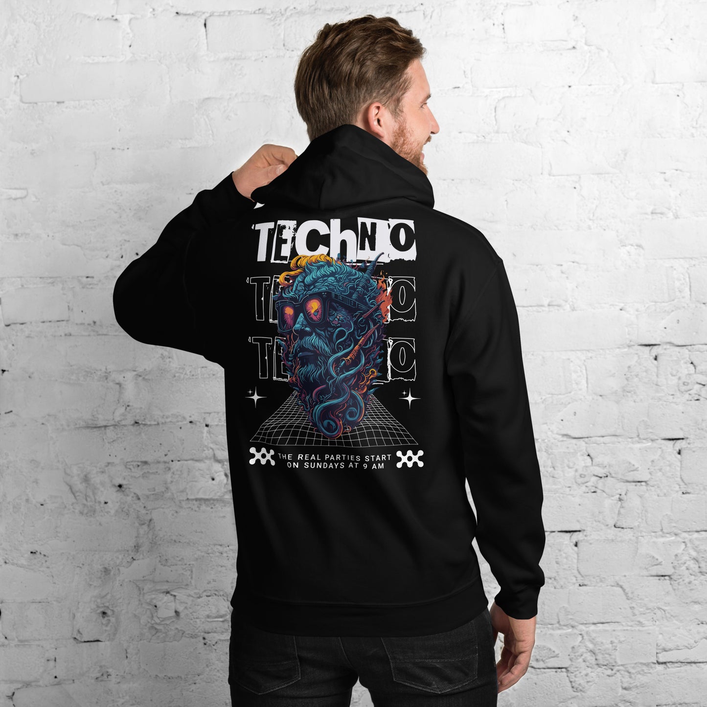 Sudadera Musica Techno de catsondrugs.com