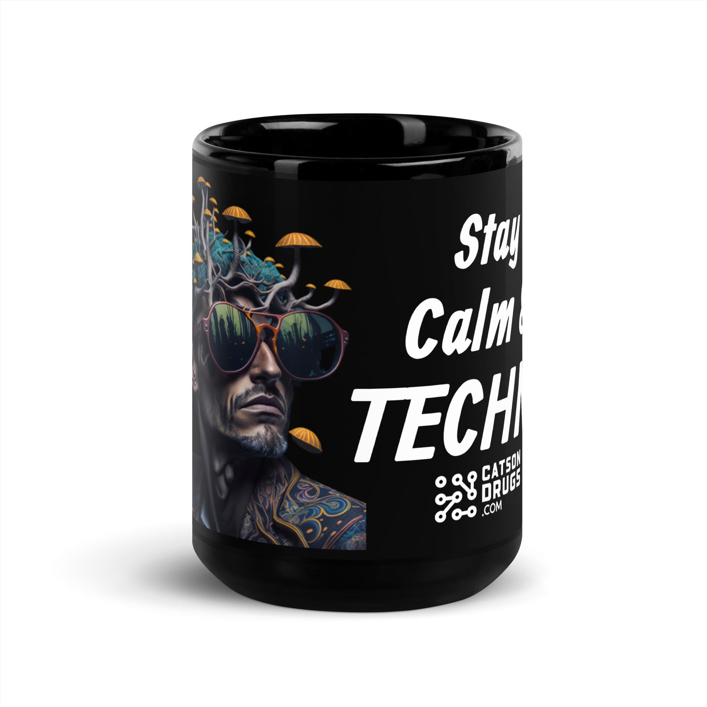 Taza Techno de catsondrugs.com