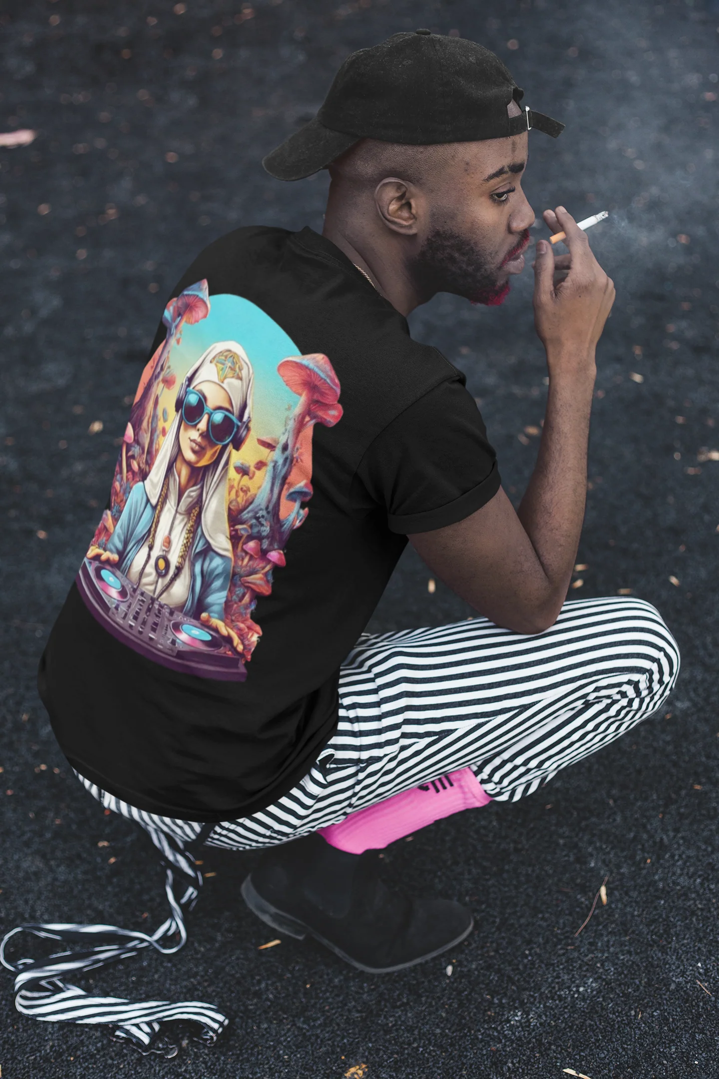Ropa Psicodélica | Camiseta Psychedelic Nun