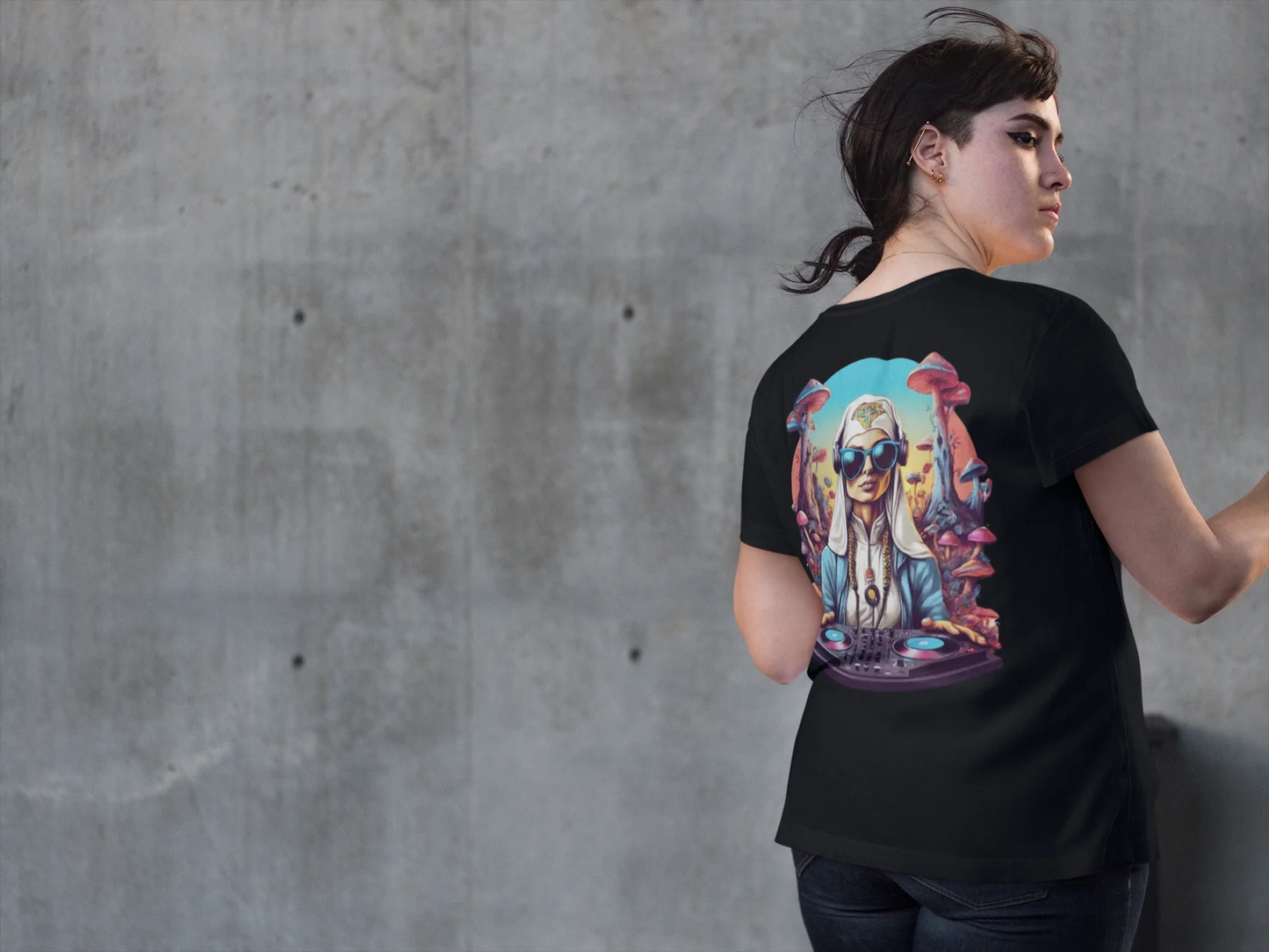 Ropa Psicodélica | Camiseta Psychedelic Nun