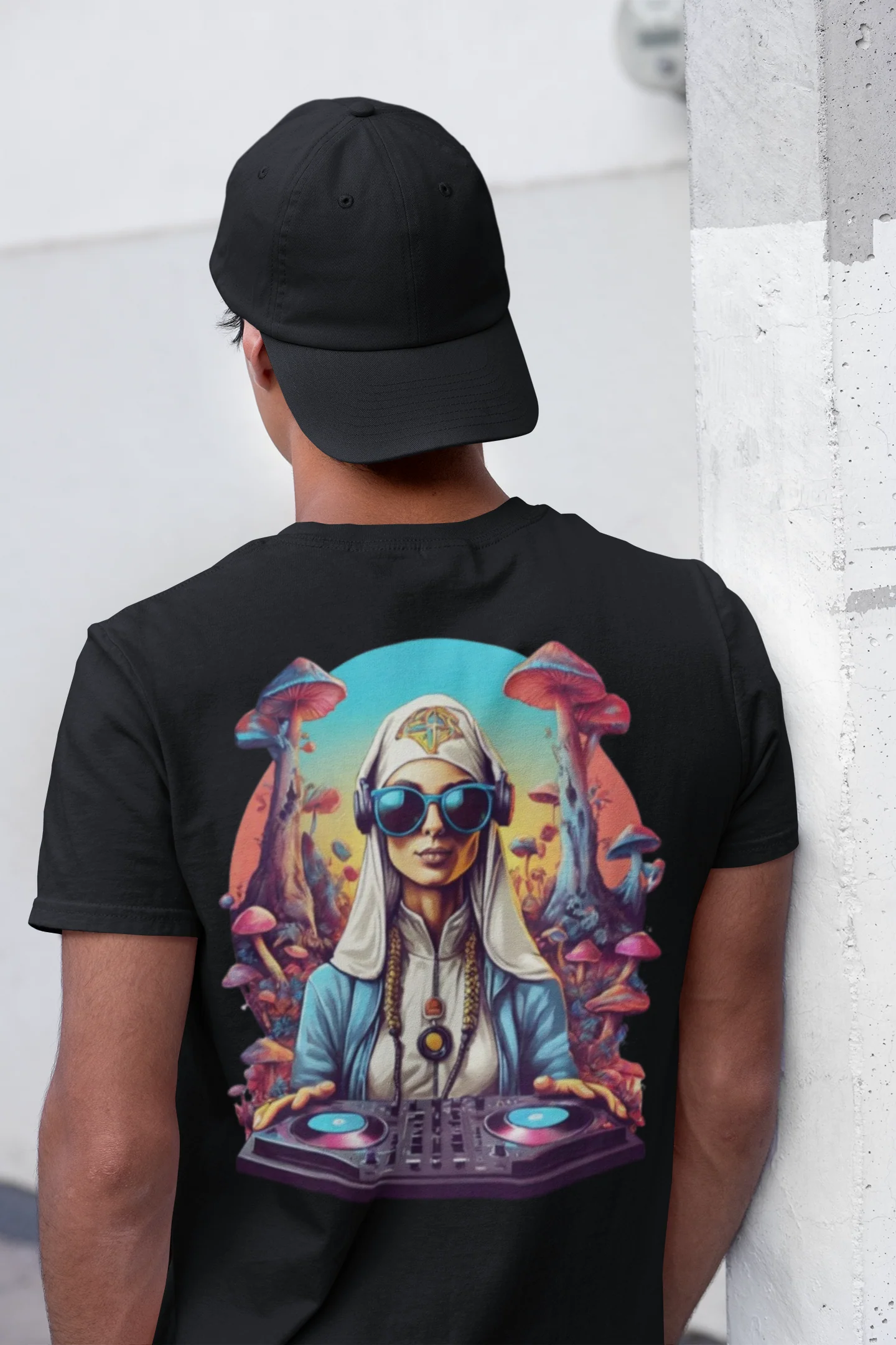 Ropa Psicodélica | Camiseta Psychedelic Nun