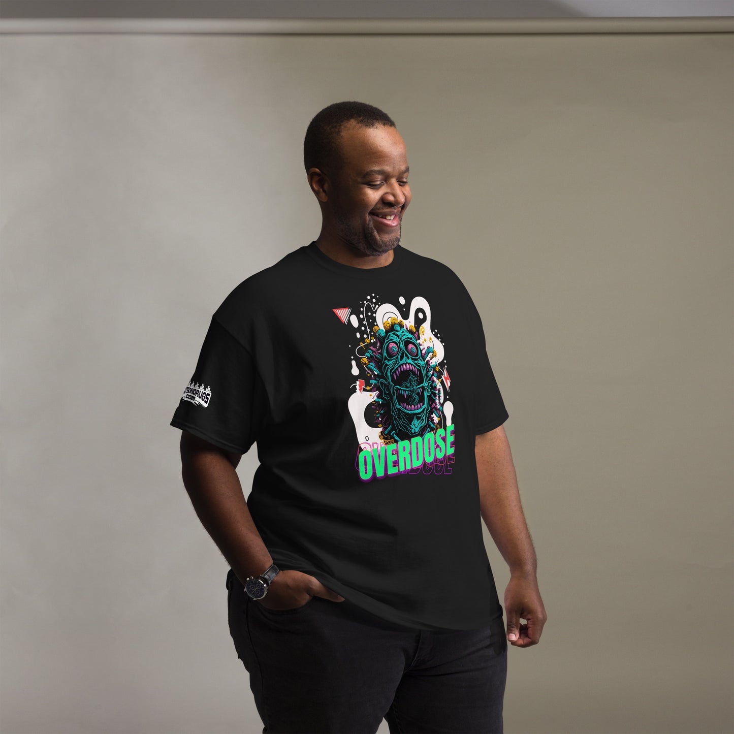 Techno festival DJ Tee in oversized fit