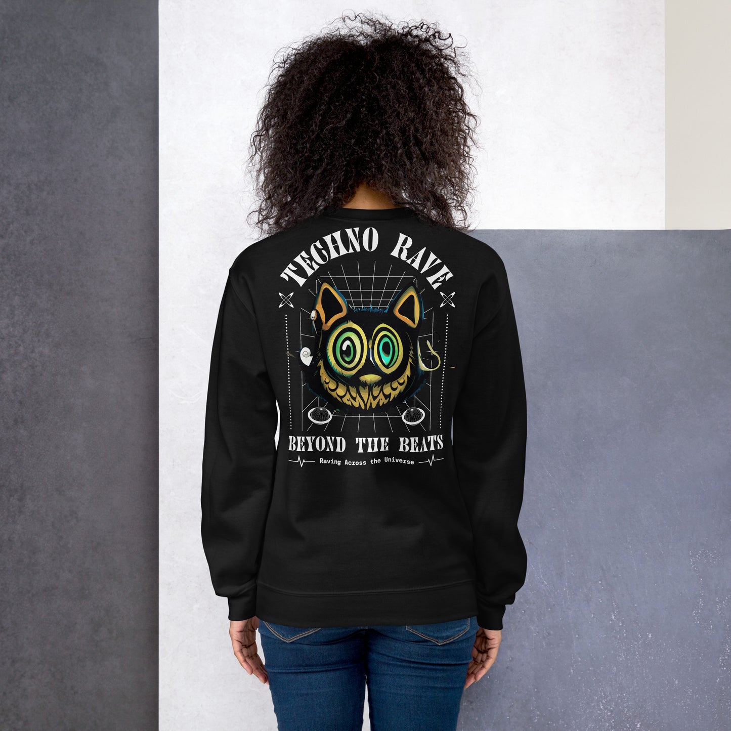 Technorave Sweatshirt from Catsondrugs.com