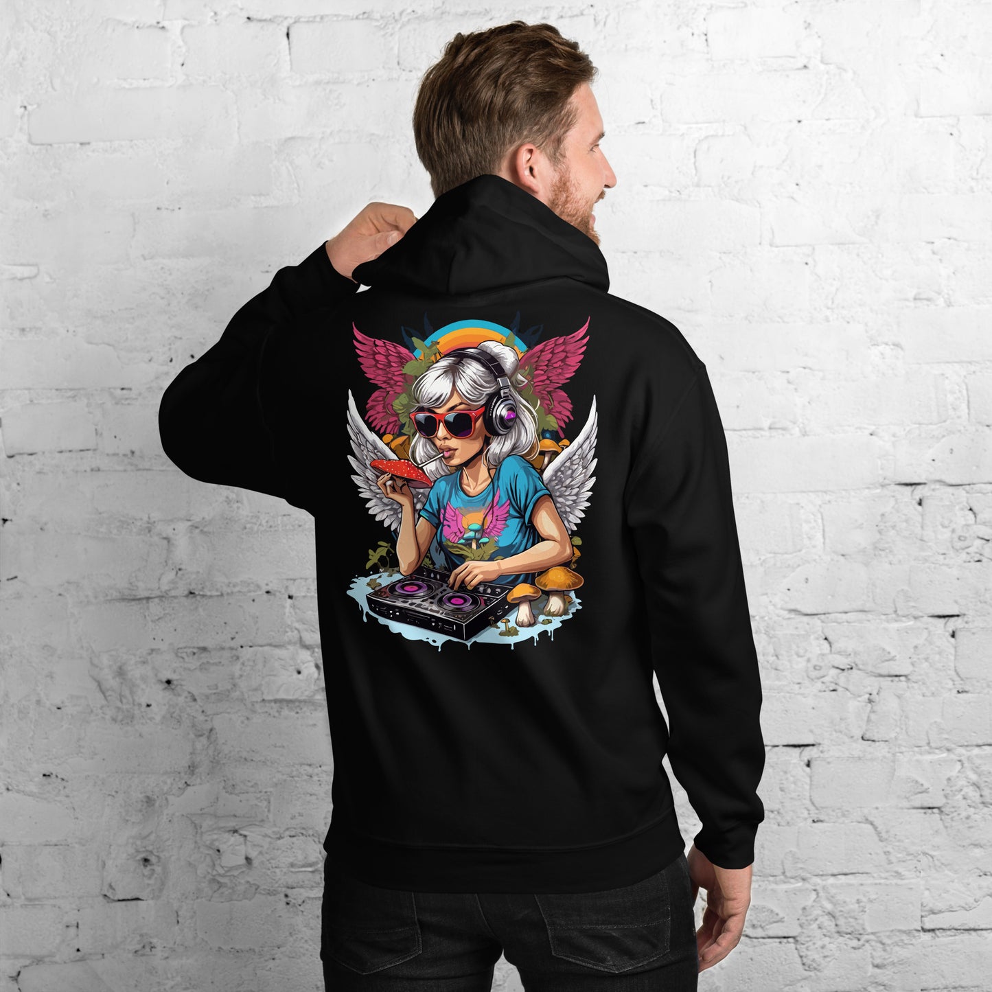 Trance Hoodie Clothing from catsondrugs.com