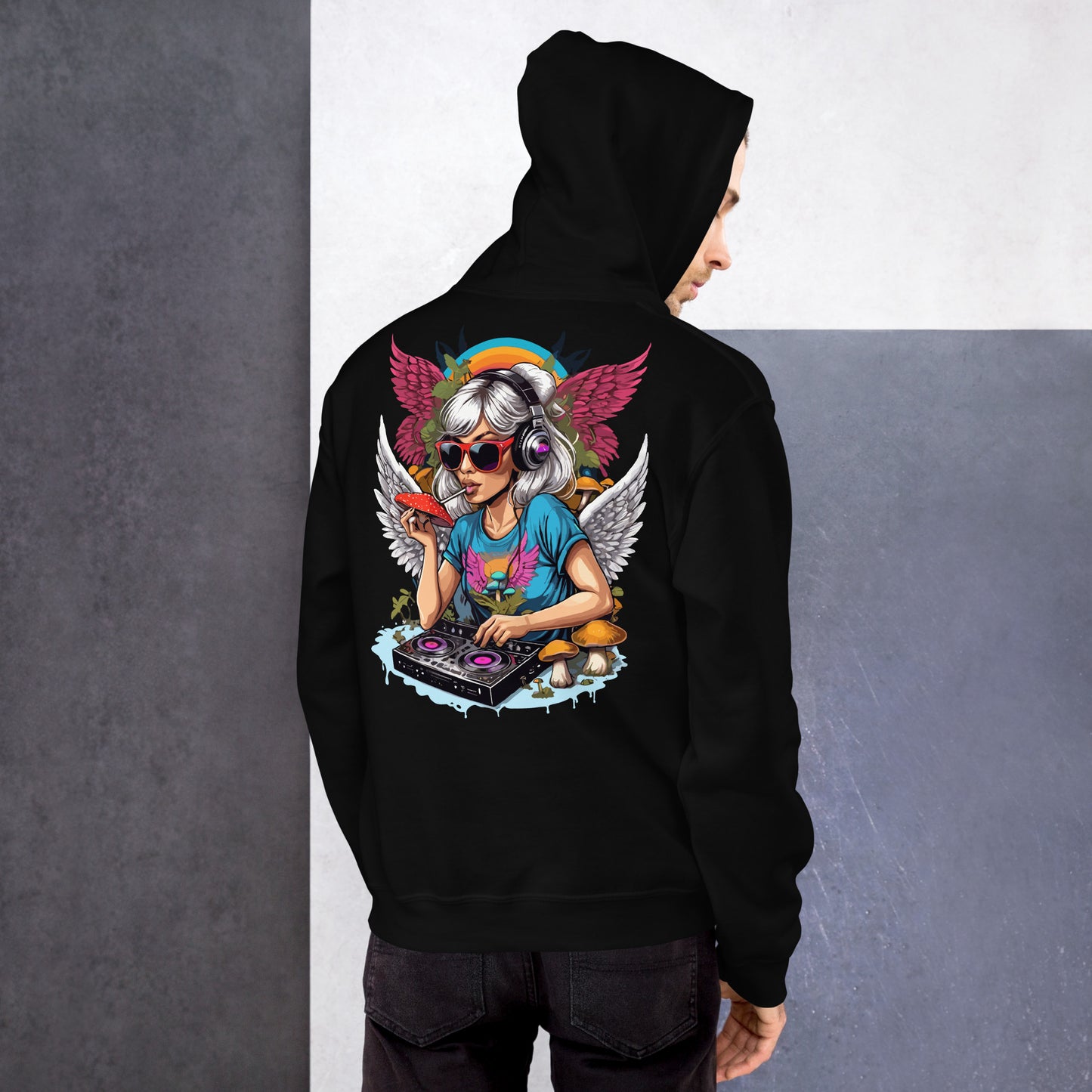 Trance Hoodie Outfit for men from catsondrugs.com