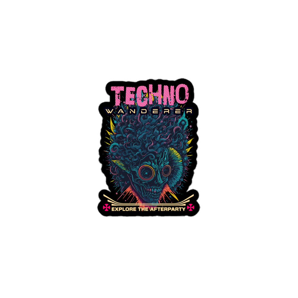 Trance Music Sticker from catsondrugs.com