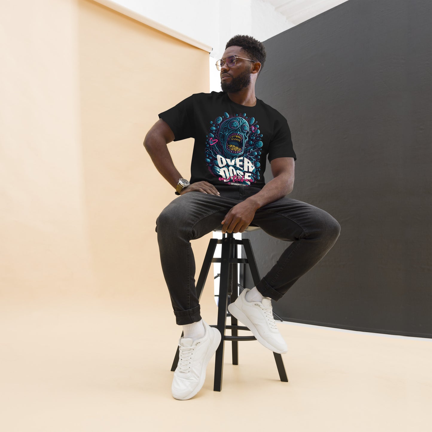 Trendy rave festival tee for fashion lovers