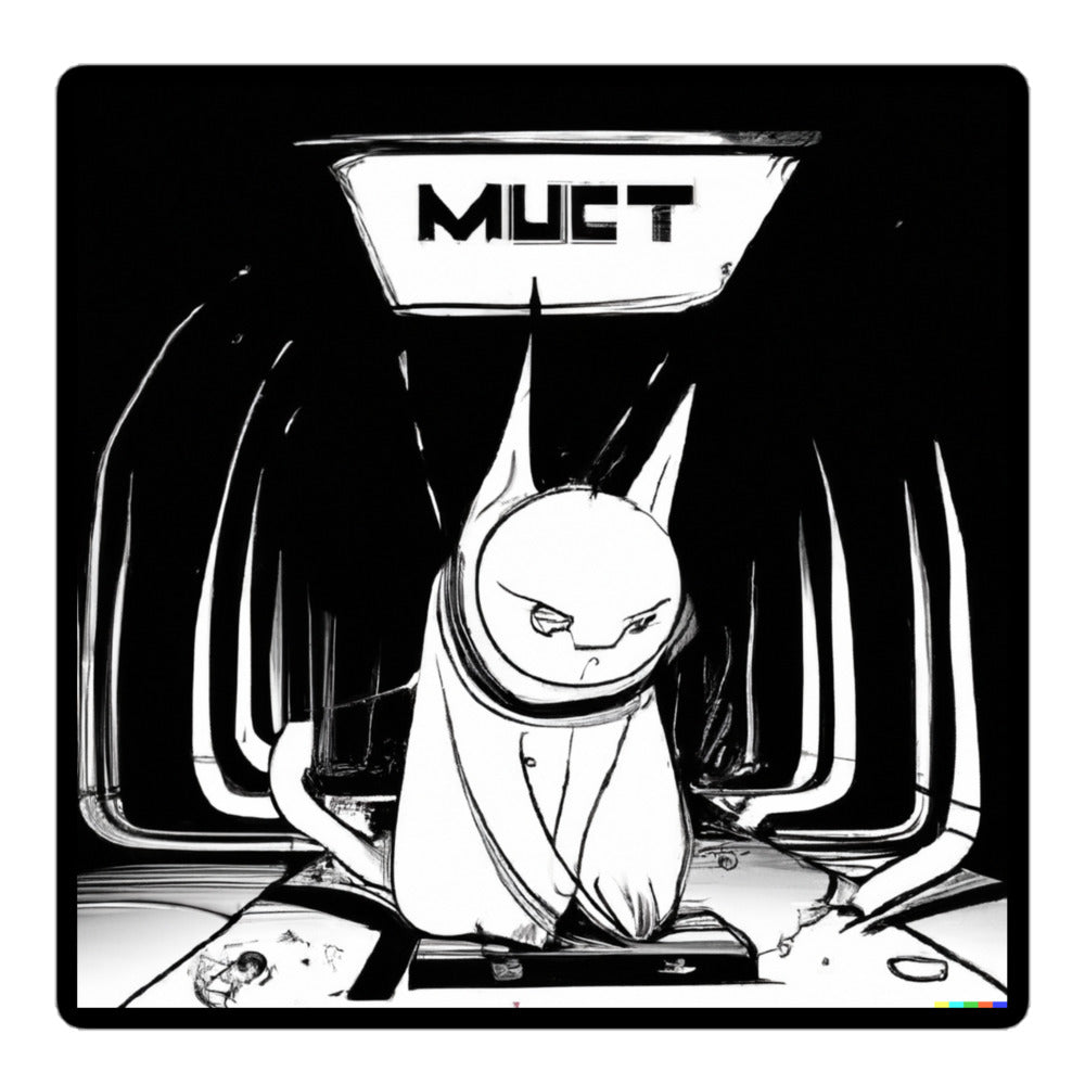 Underground Art Sticker from Catsondrugs.com